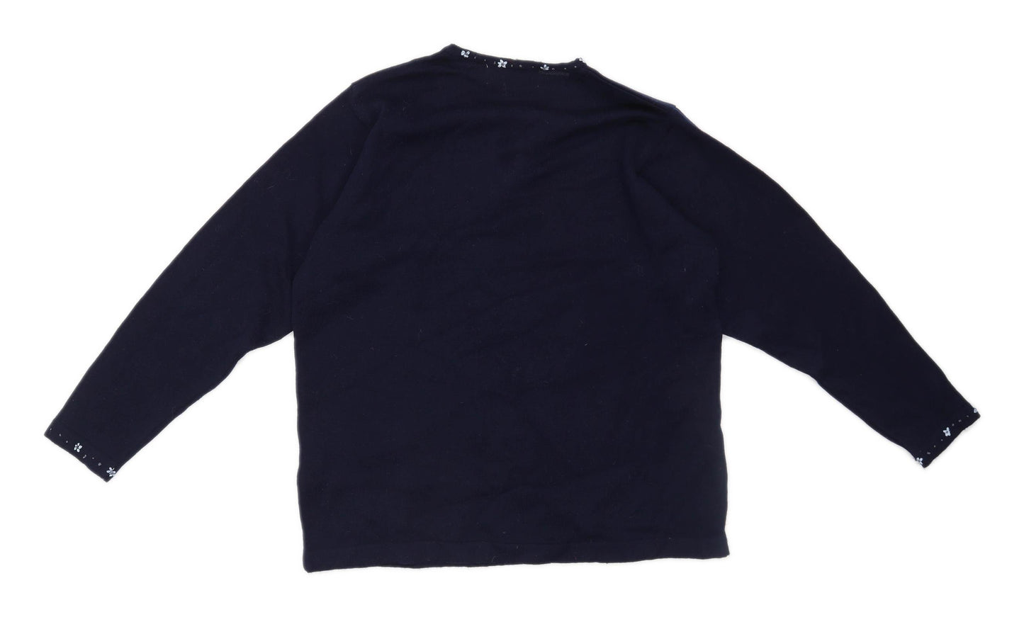 Akal Womens Size M-L Blue Jumper (Regular)