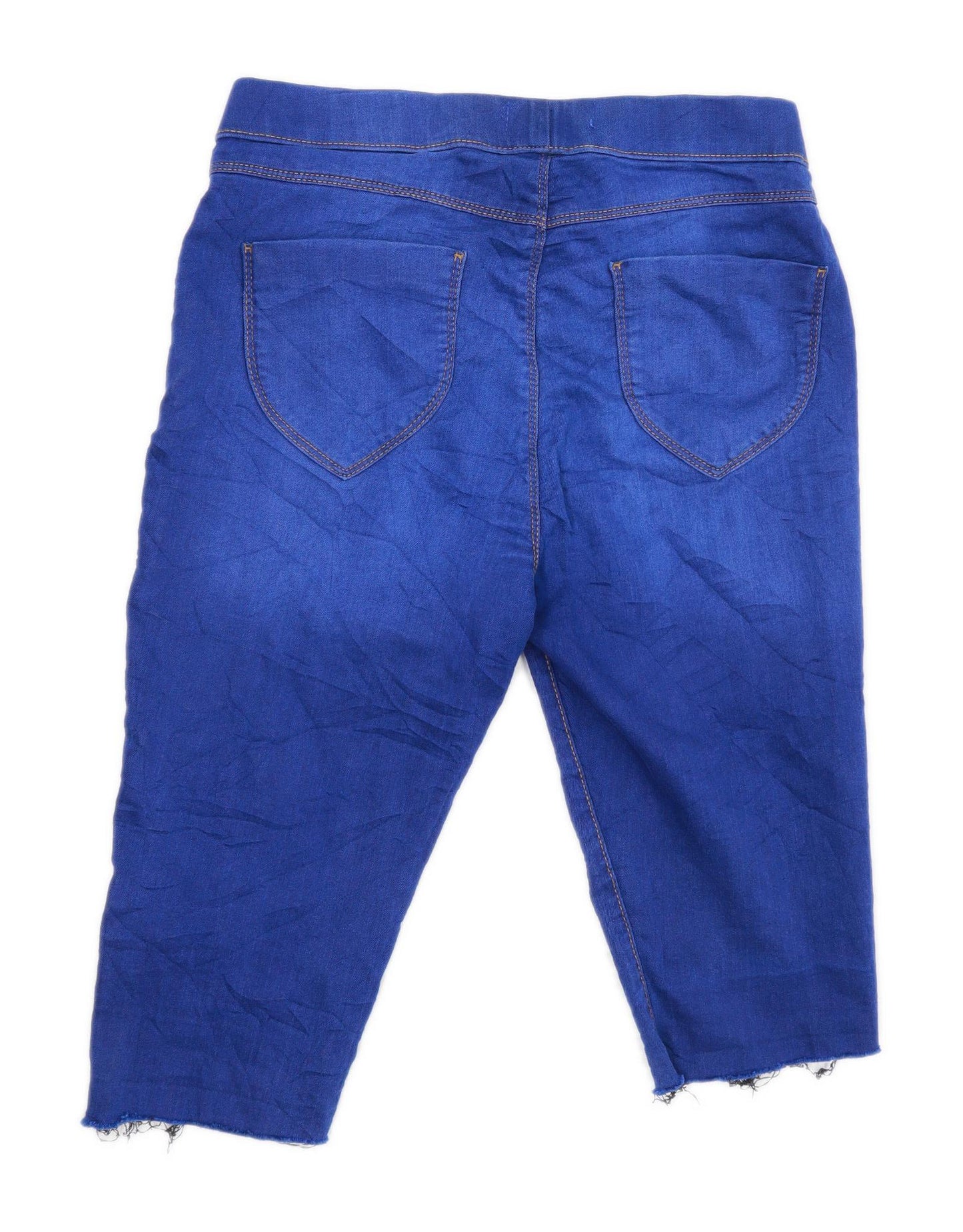 Womens Dorothy Perkins Blue Cotton Blend Jeggings Size 10/L15
