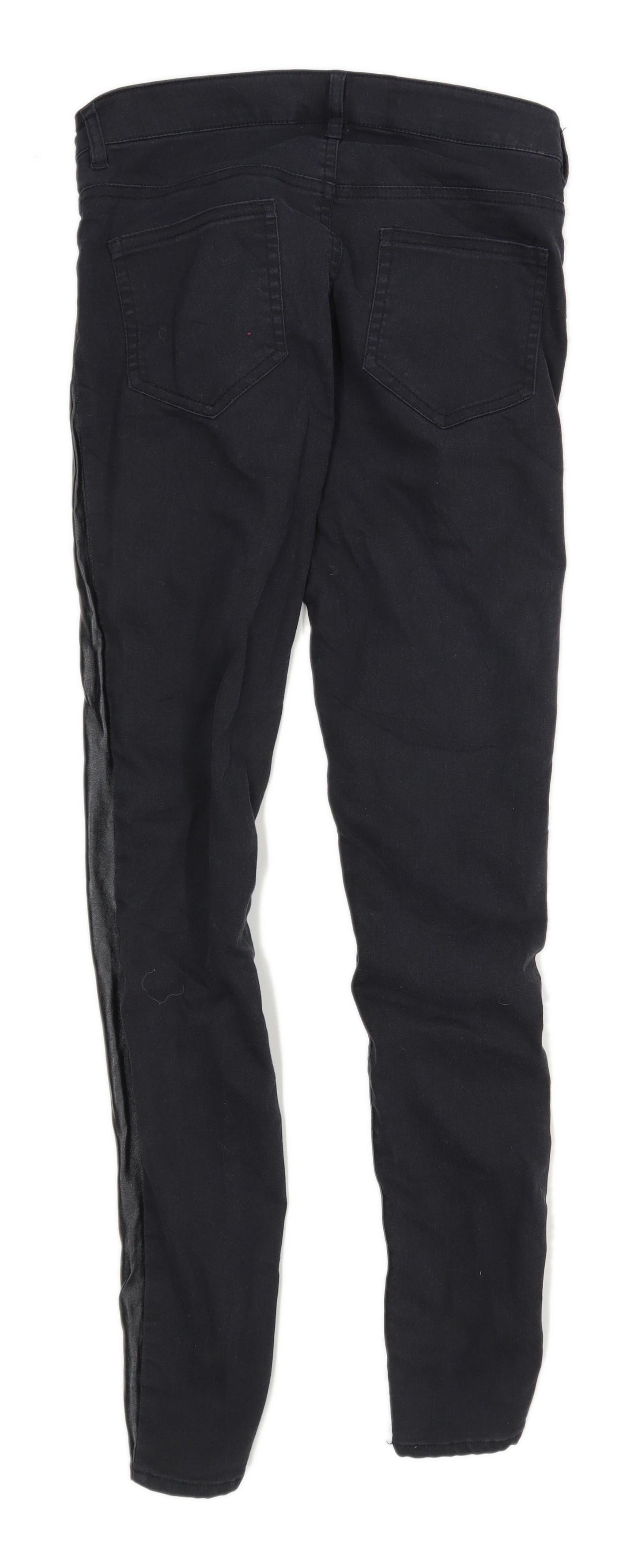 Womens Divided Black Denim Jeans Size 8/L28