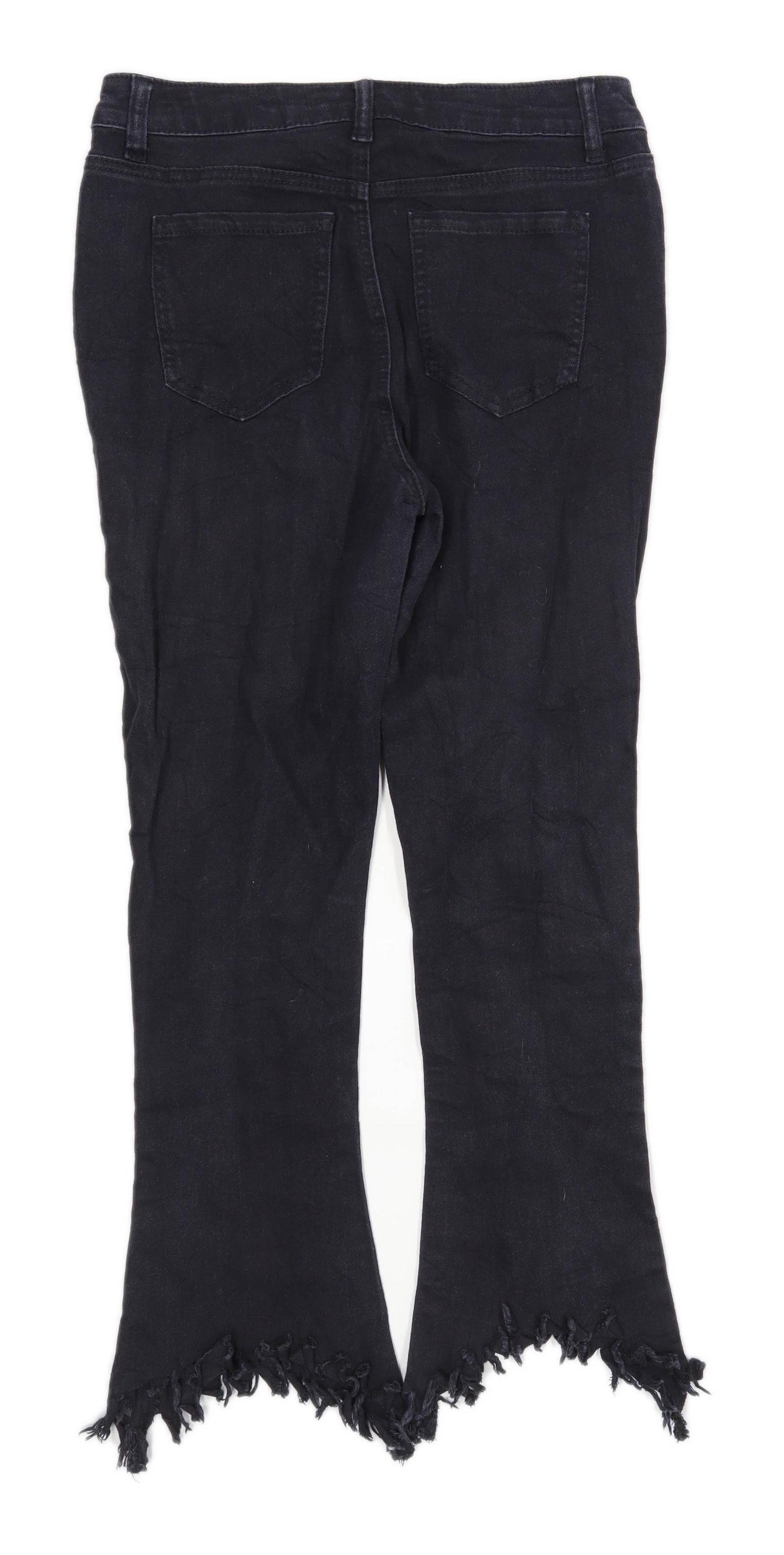 Womens Daisy Street Black Denim Jeans Size W28/L25