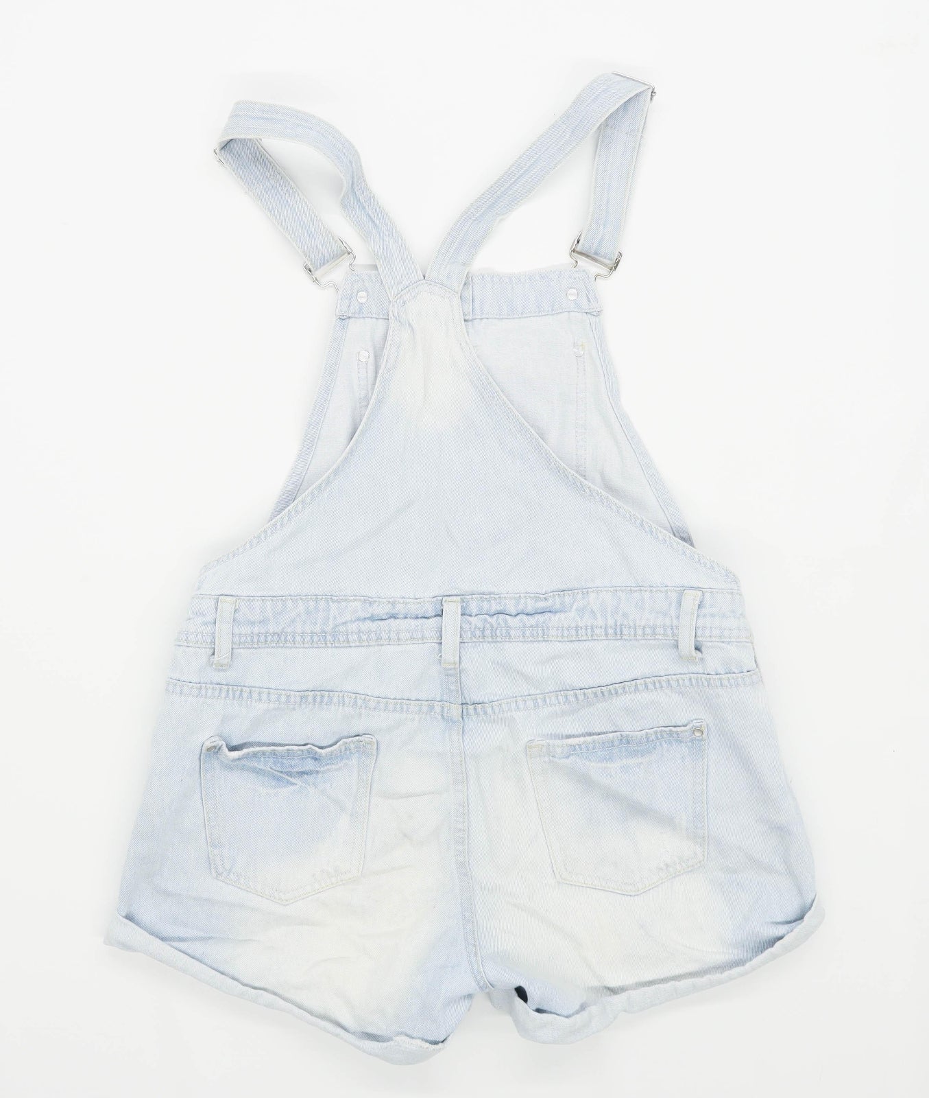 Womens Denim Co Blue Denim Dungarees Size 10/