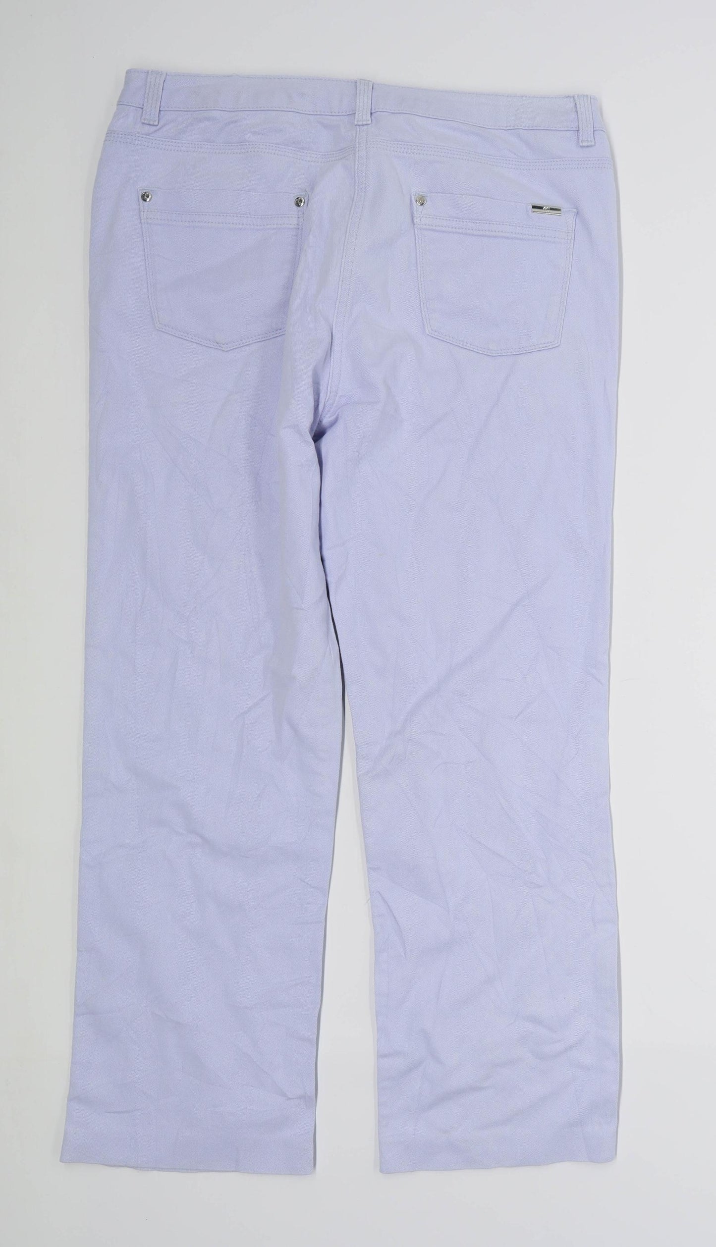 Womens CC Purple Denim Jeans Size 14/L24
