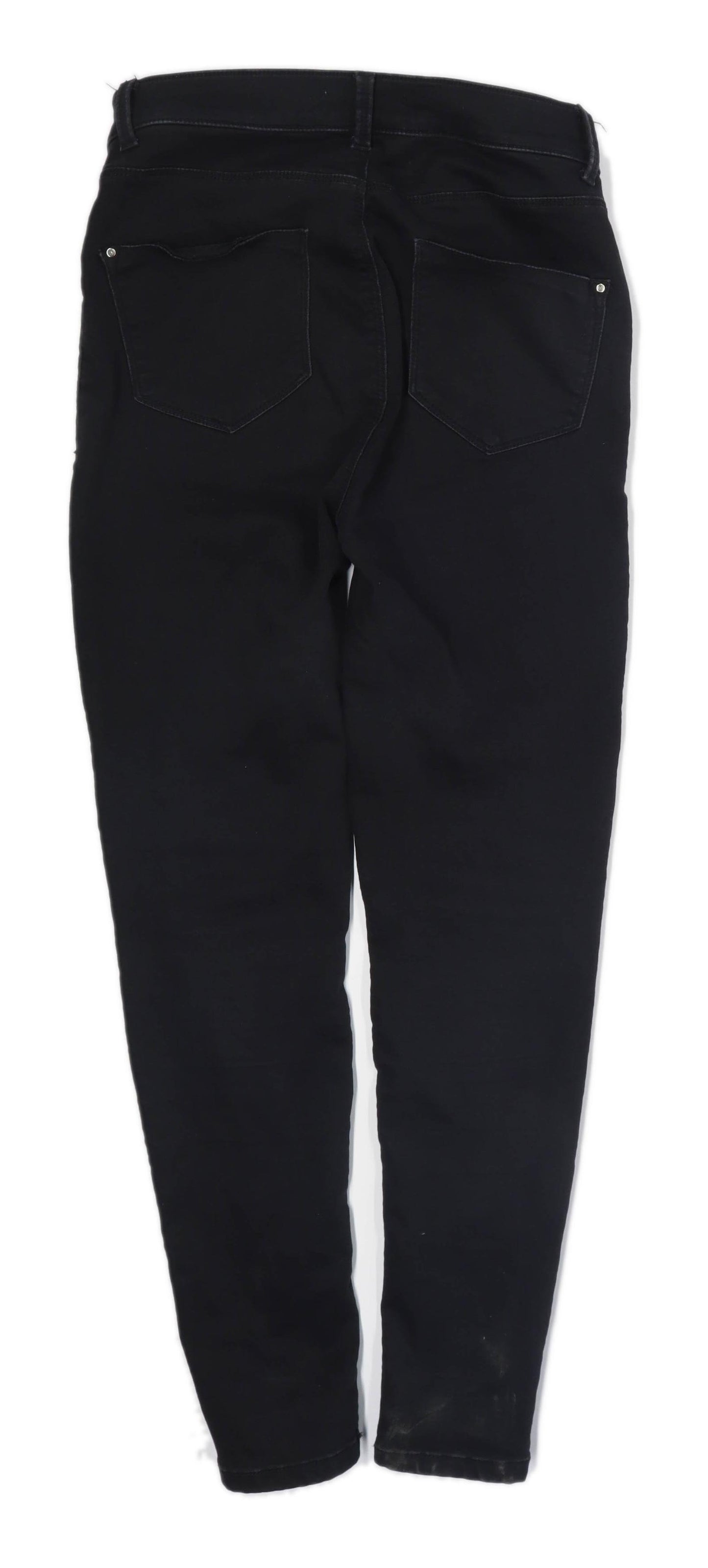 Womens Dorothy Perkins Black Denim Jeans Size 12/L26