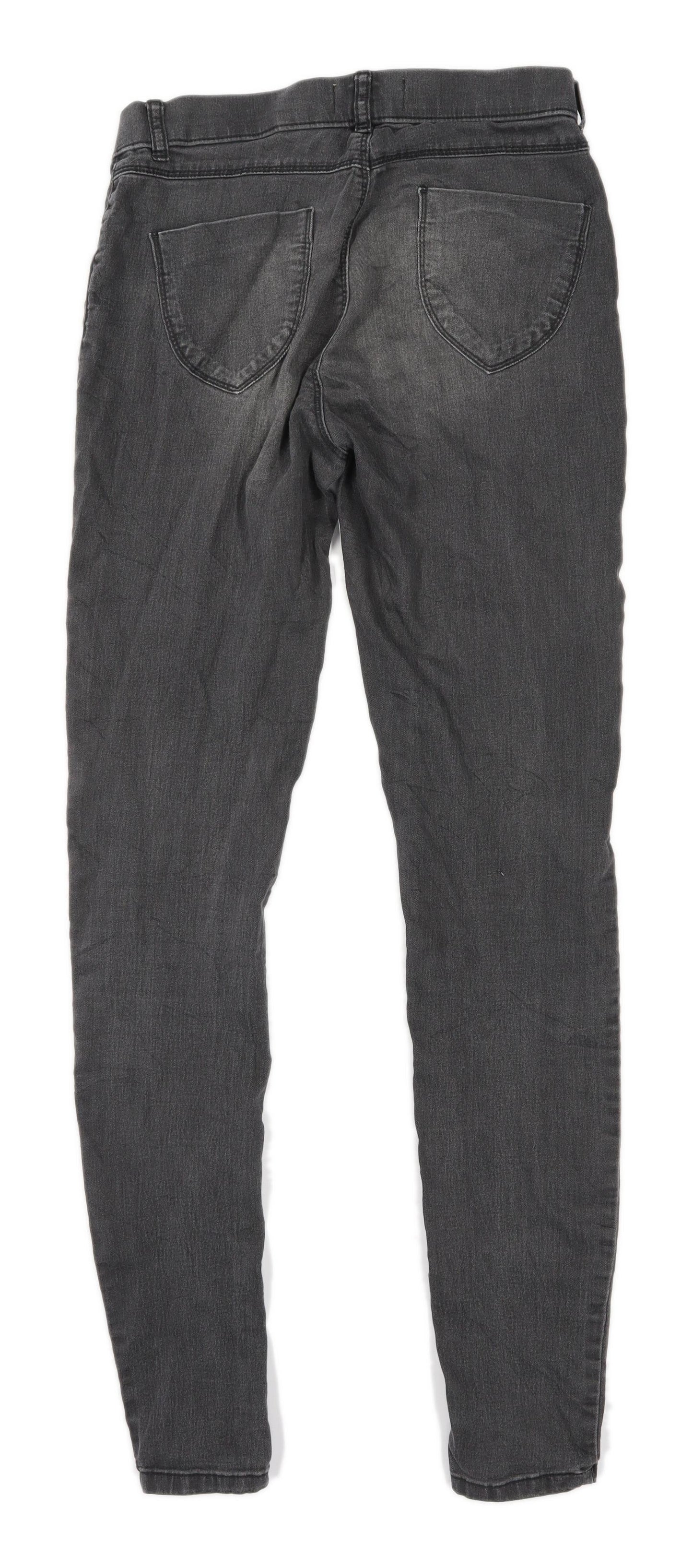 Womens Dorothy Perkins Black Cotton Blend Jeggings Size 10/L32