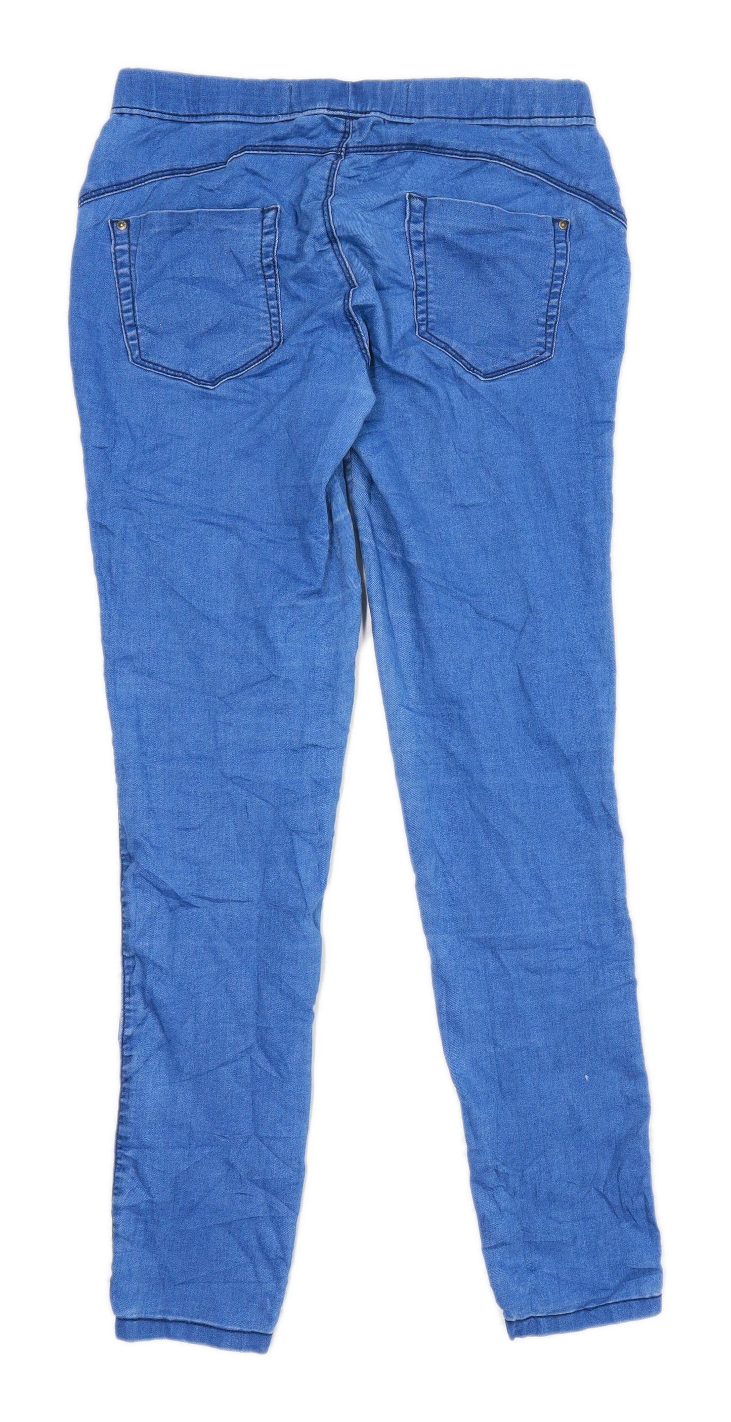 Womens Denim Co Blue Denim Jeggings Size 8/L29