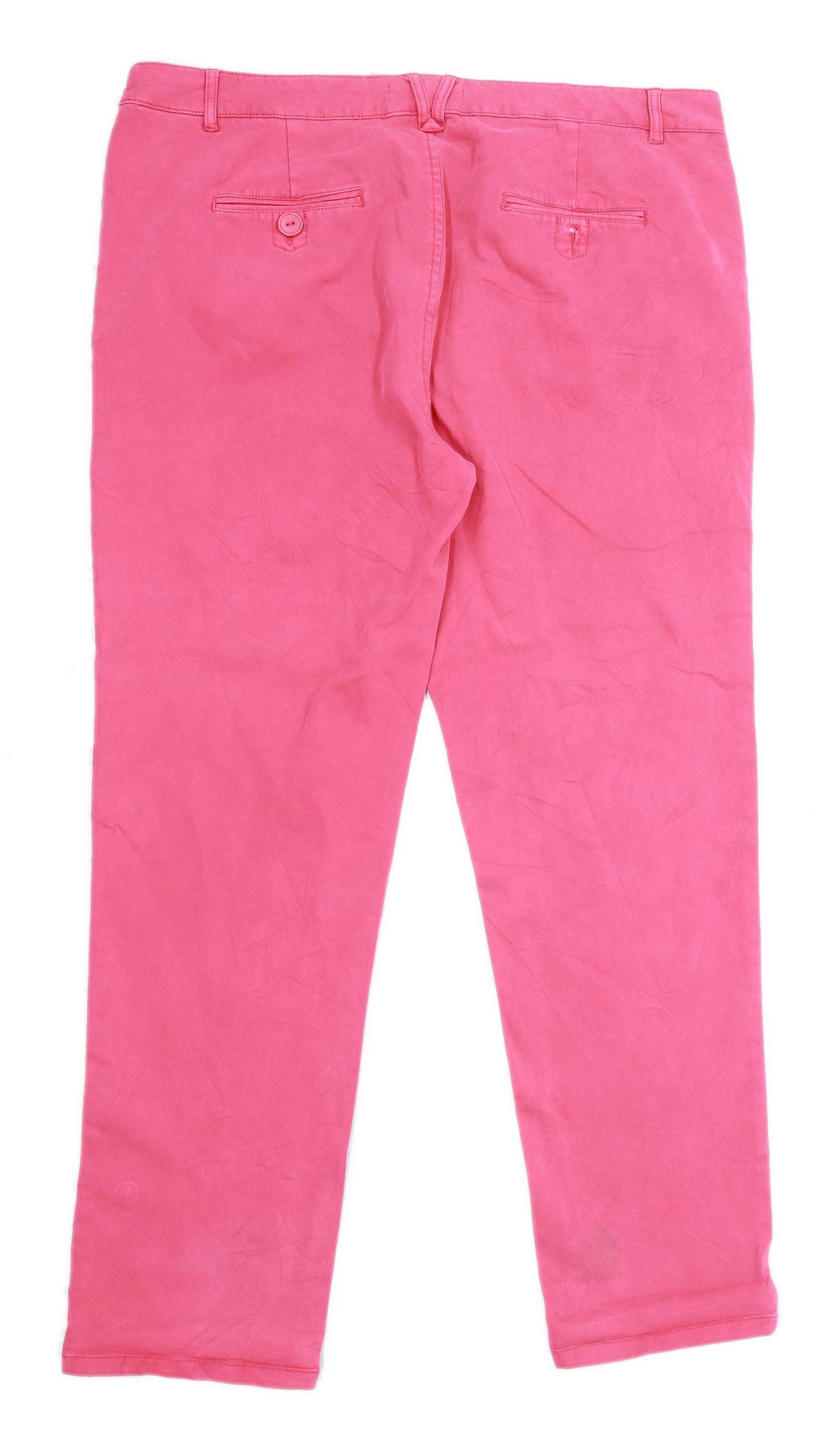 Womens Dickins & Jones Pink Denim Jeans Size 18/L30