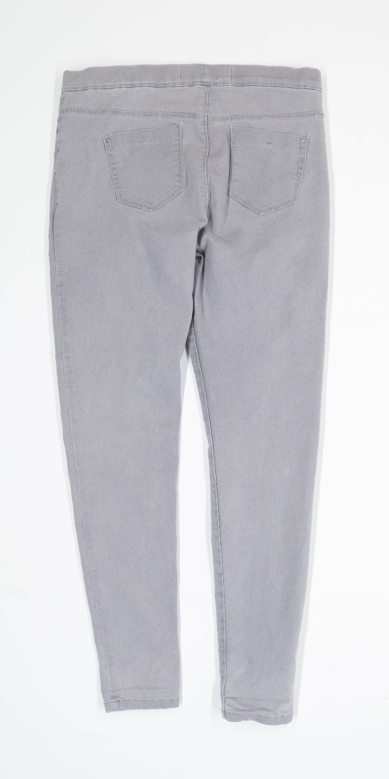 Womens Denim Co Grey Denim Jeggings Size 10/L28
