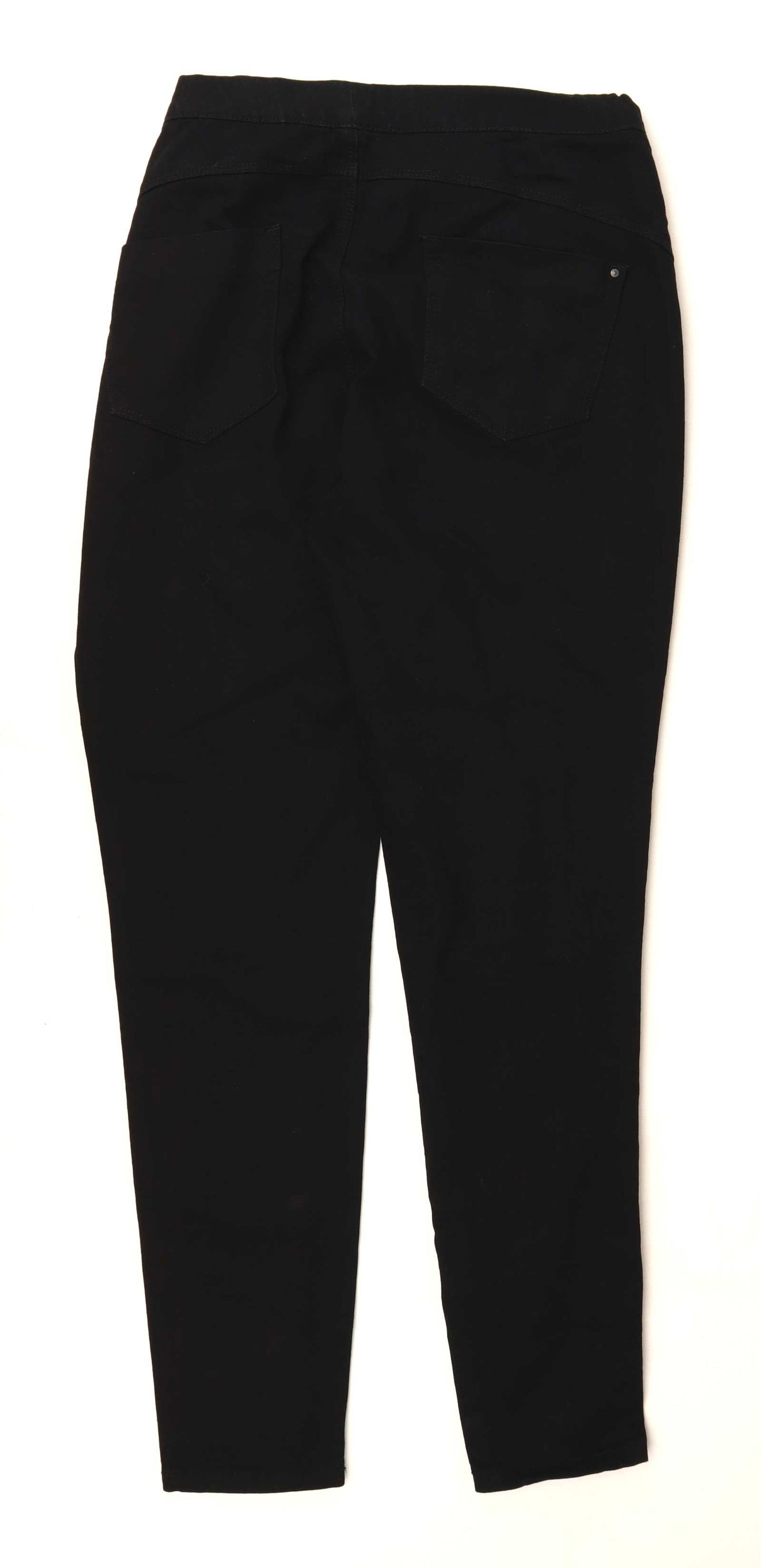 Womens Denim Co Black Jeggings Size 12/L28