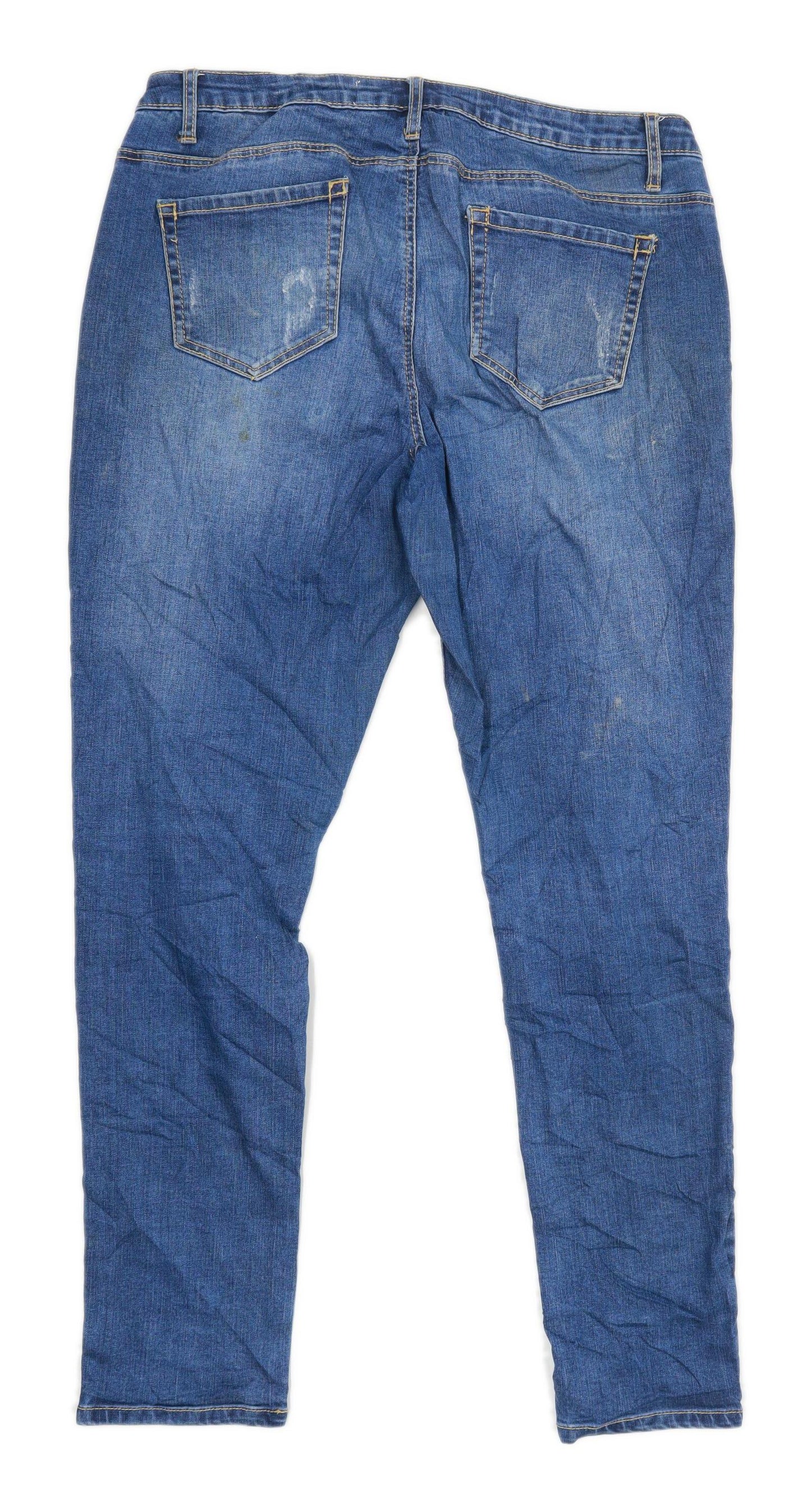 Womens Denim Co Blue Denim Jeans Size 12/L29