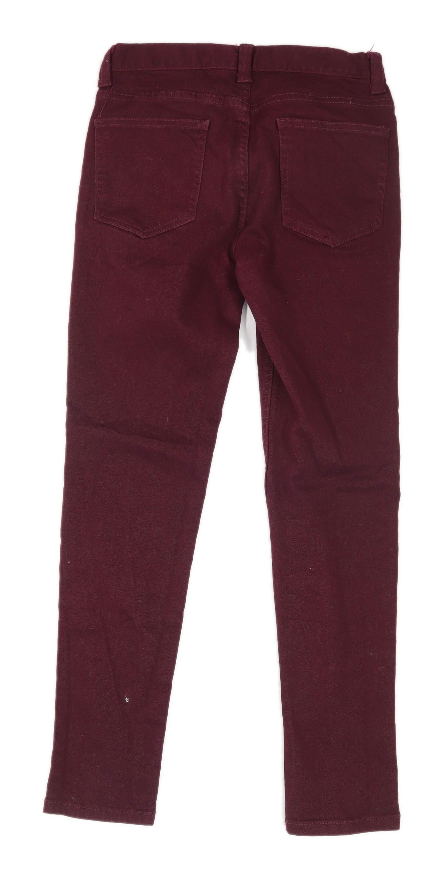 Womens Denim Co Burgundy Denim Jeans Size W28/L30