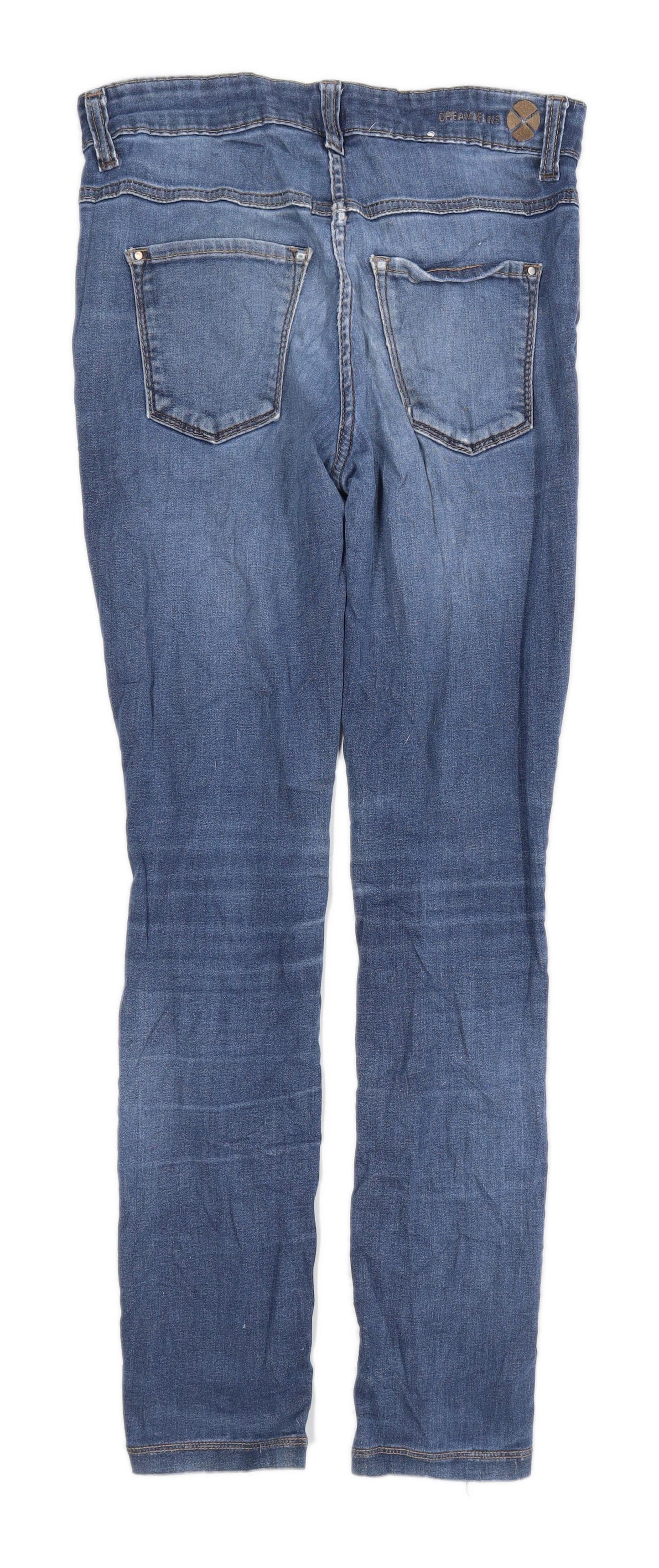 Womens Dream Jeans Blue Size W29/L29 Ripped Denim Jeans