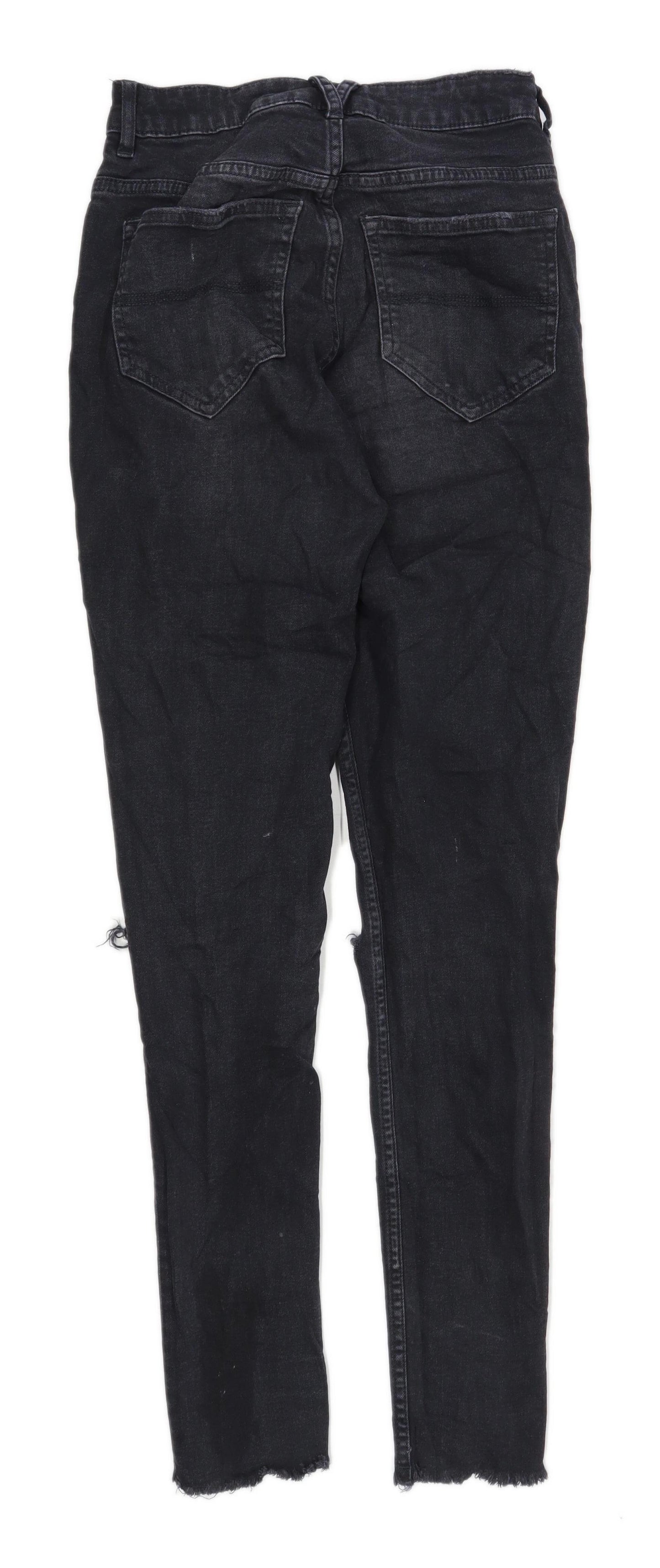 Womens Divided Black Denim Jeans Size 8/L29