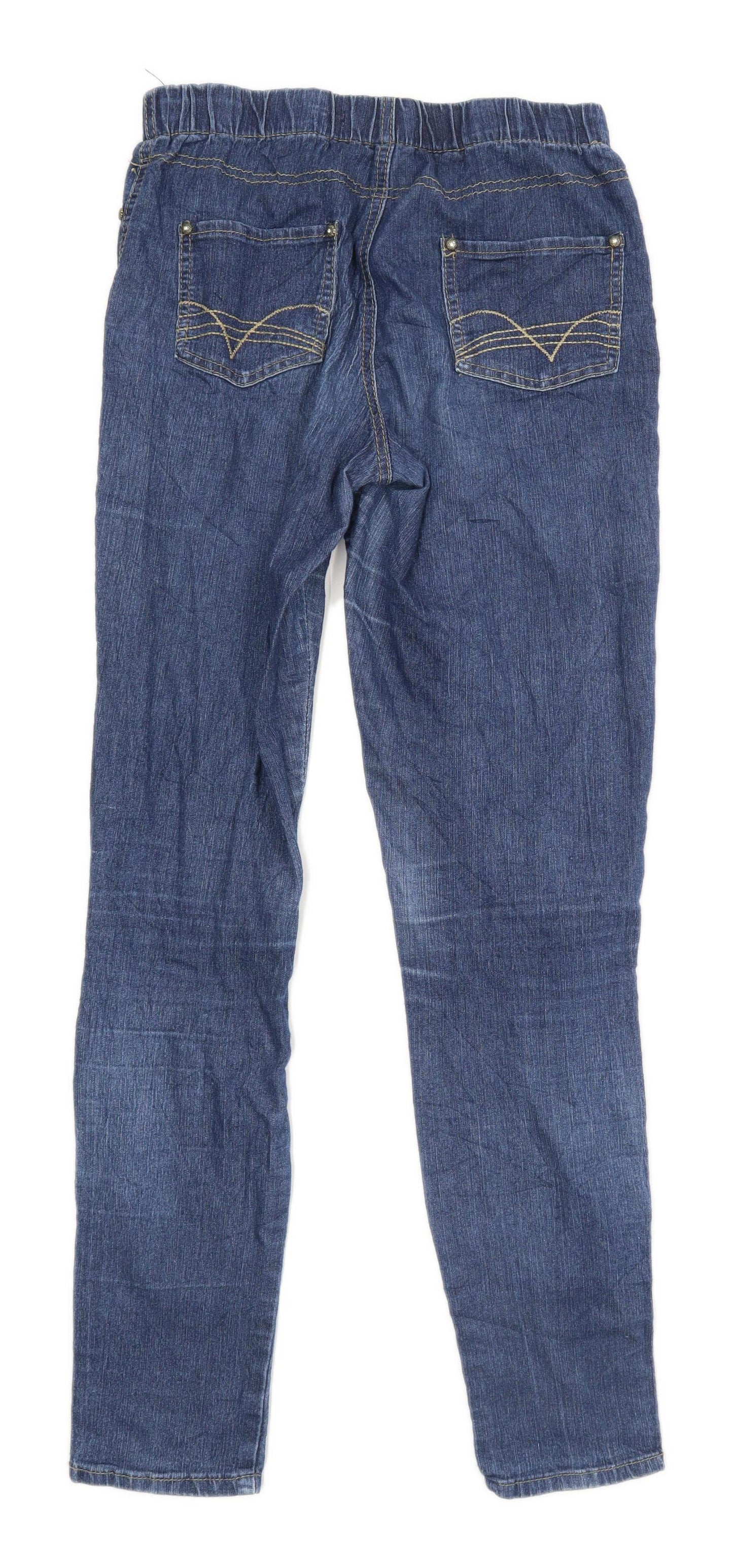 Womens Denim Co Blue Denim Jeggings Size 10/L28