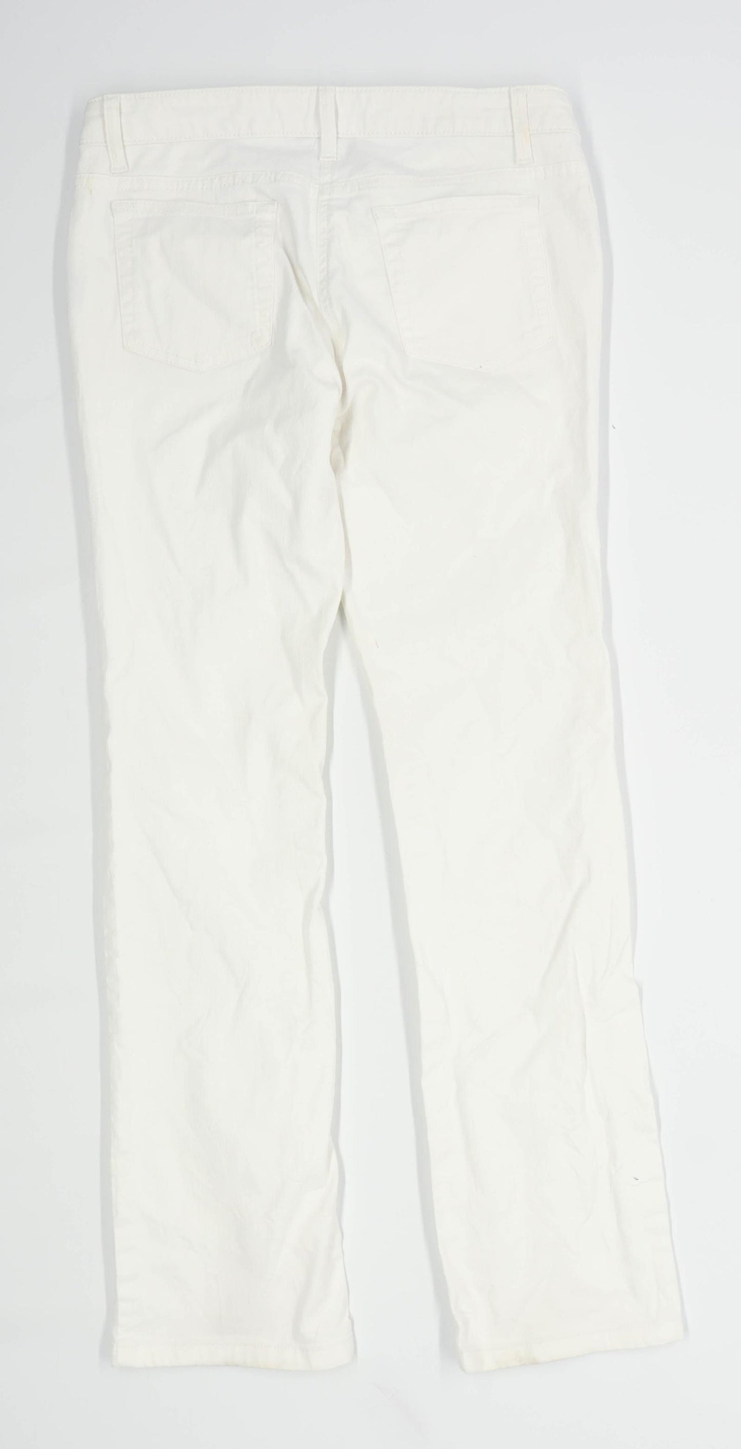 Womens Boden White Denim Jeans Size 10/L29