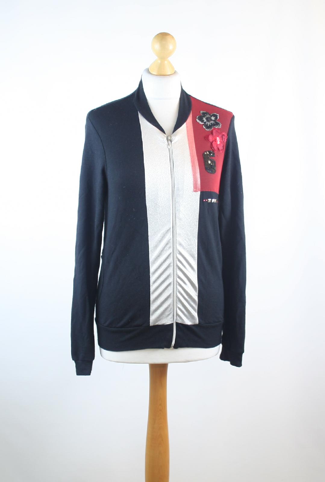 Argento Vivo Black Womens Top Size 42 (Regular)