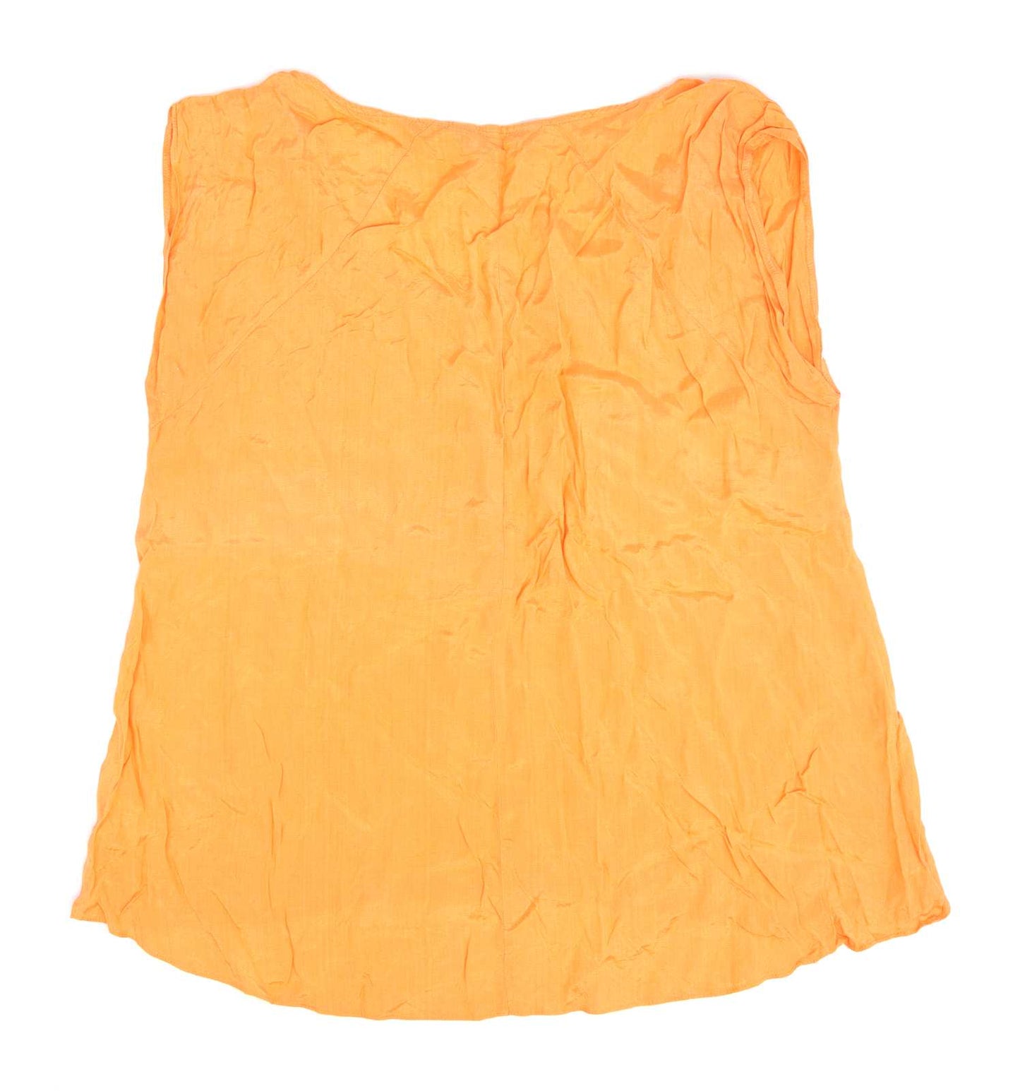 Dorothy Perkins Womens Size 14 Orange Vest Top (Regular)
