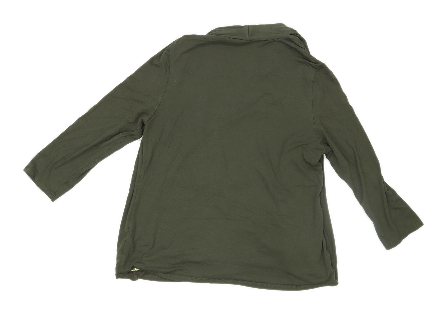 Marks & Spencer Womens Size 14 Green Top (Regular)