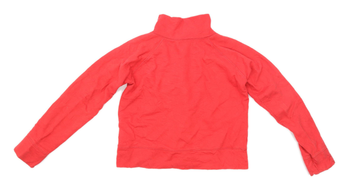 Active Womens Size 12-14 Cotton Red New York Hoodie (Regular)