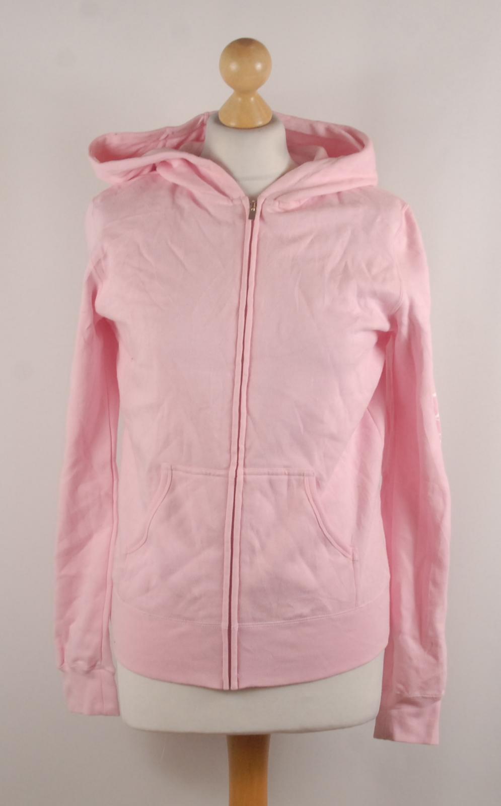 APX Pink Cotton Blend Womens Hoodie Size L (Regular)