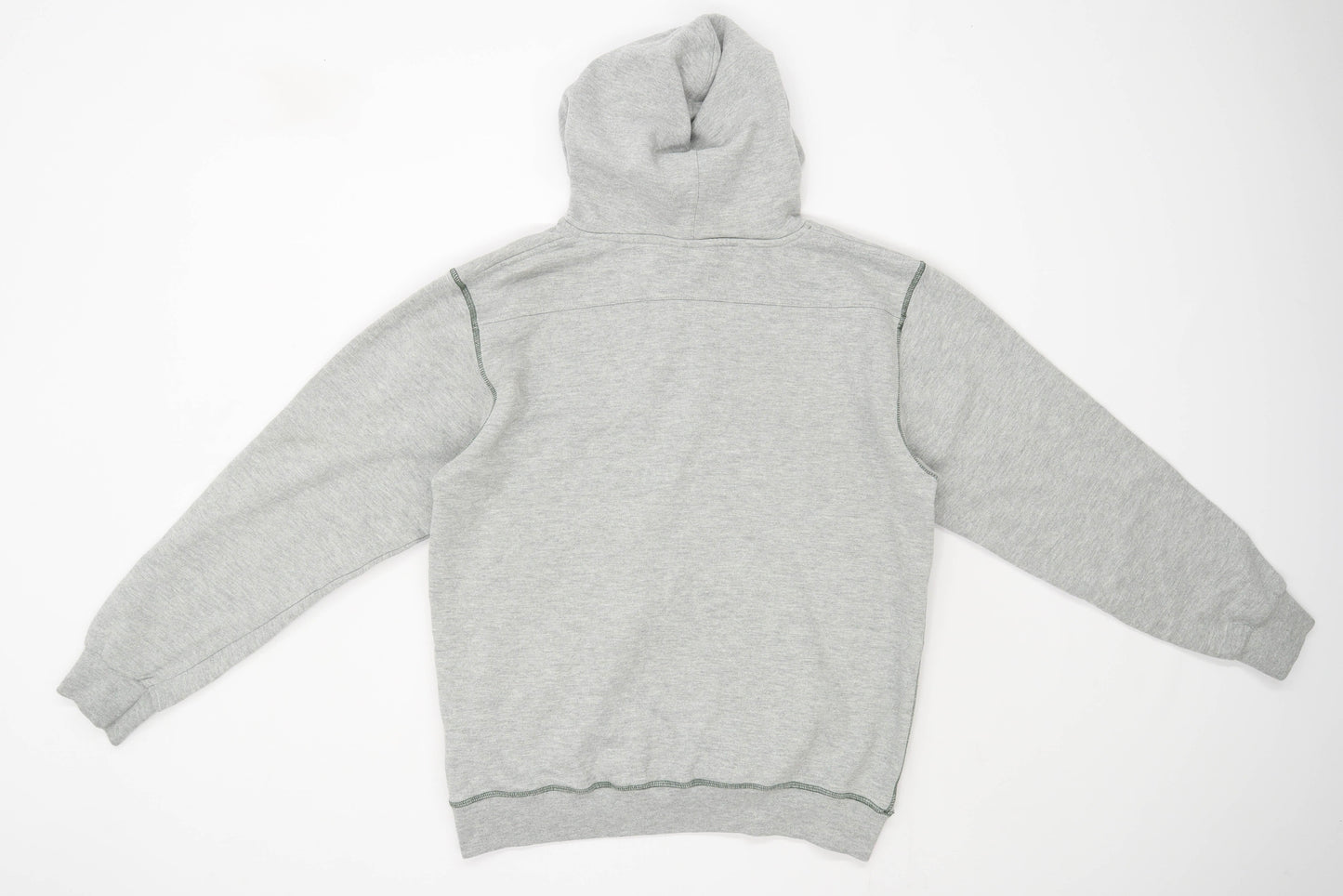 Alprausch Womens Size L Cotton Blend Grey Hoodie (Regular)