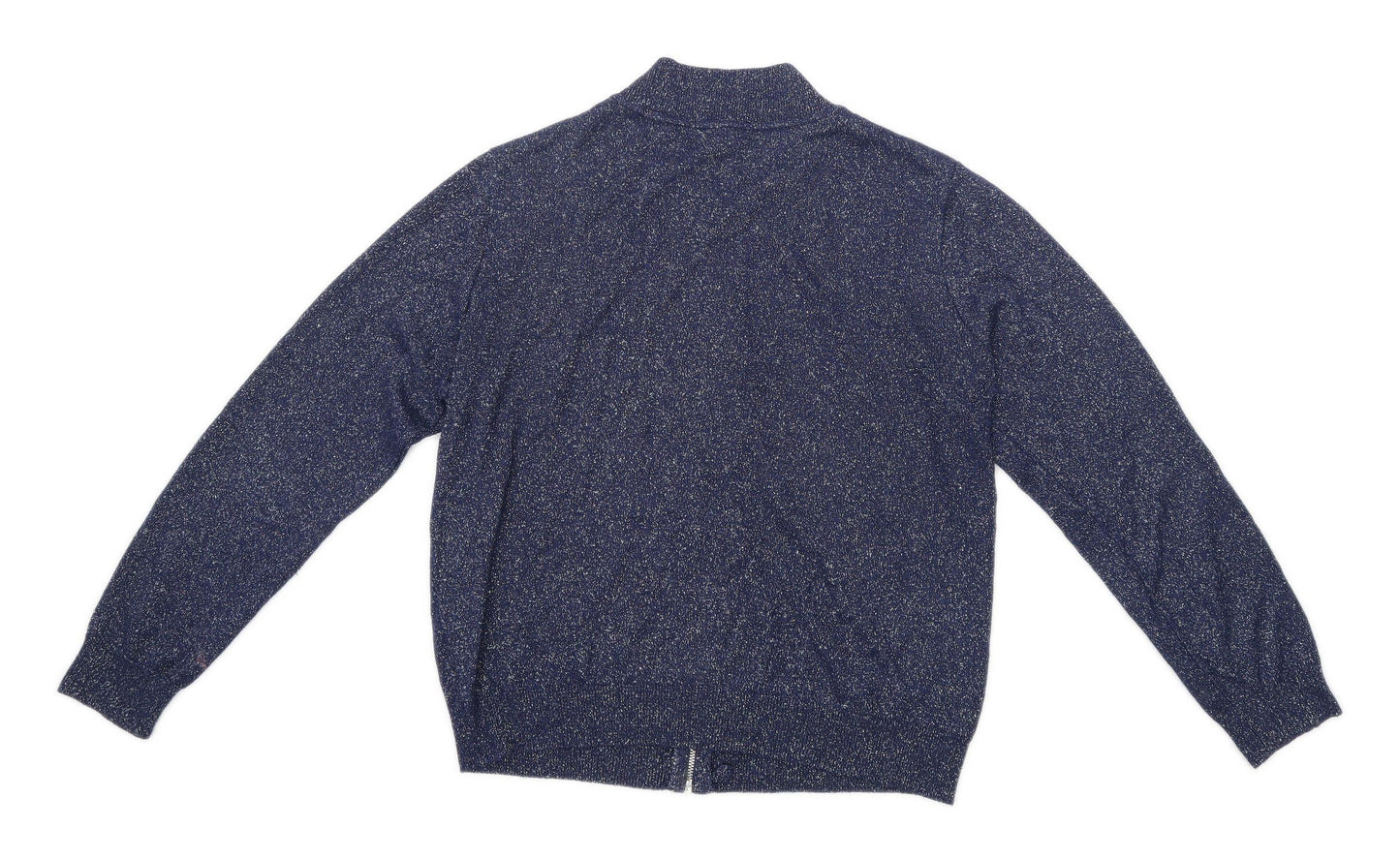 Atmosphere Womens Size 14 Blue Zip Up Sweatshirt (Regular)