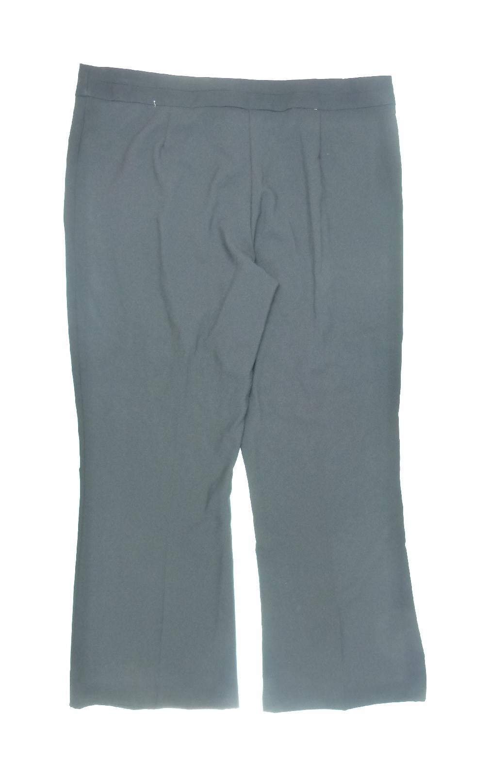 Womens George Black Trousers Size 18/L28