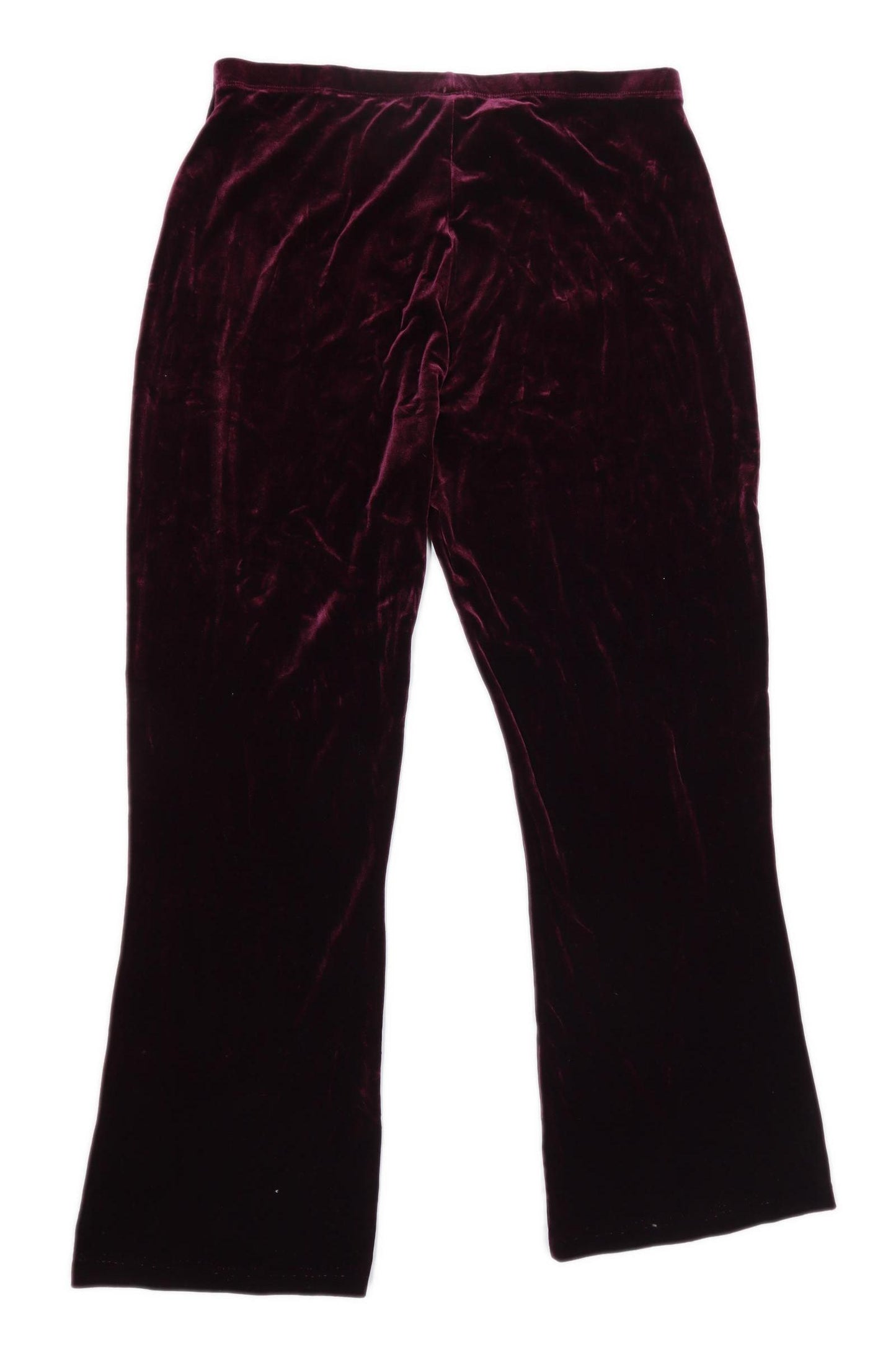 Womens Debenhams Burgundy Trousers Size 16/L27