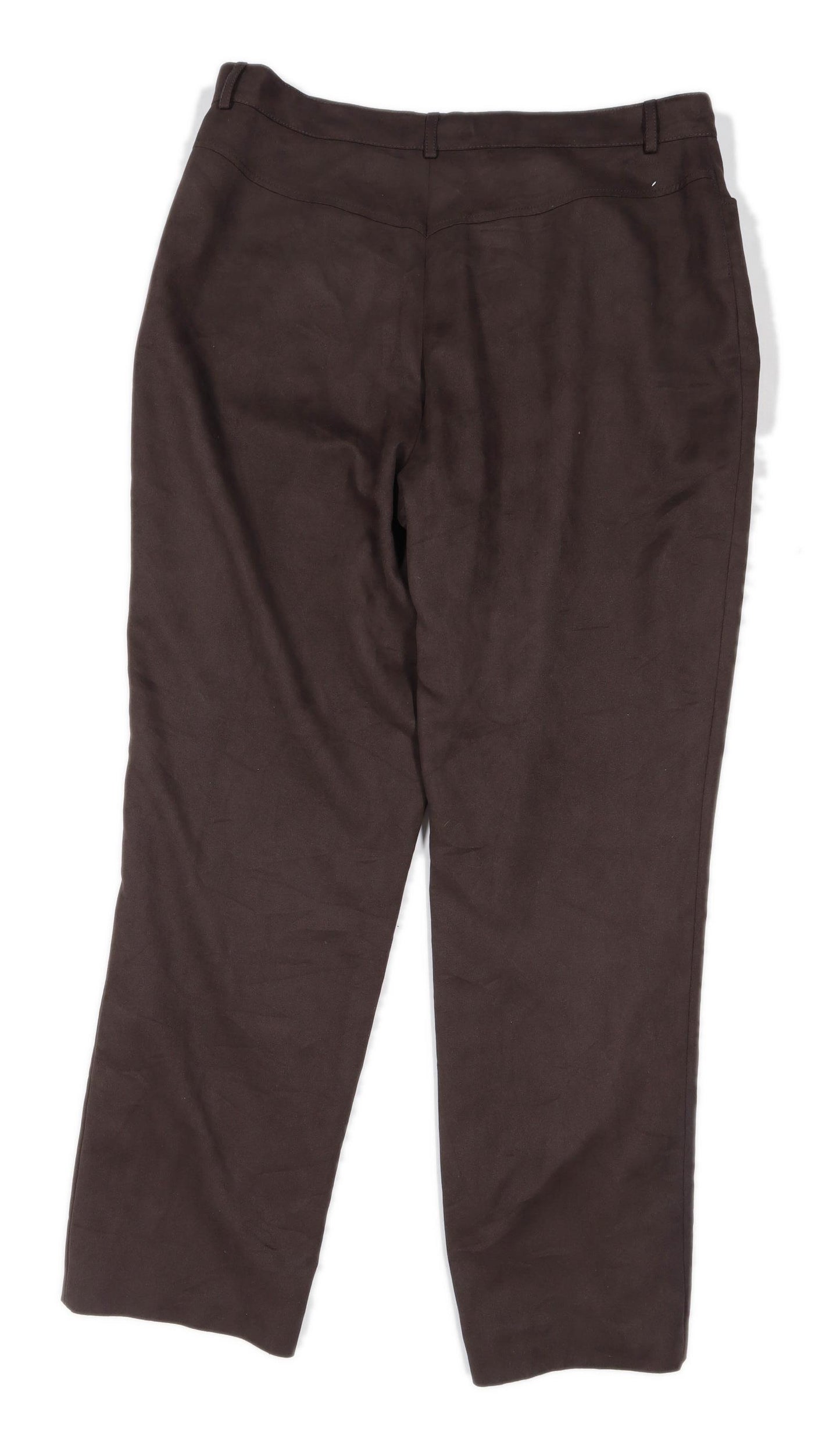 Womens Gerry Weber Brown Trousers Size 18/L31