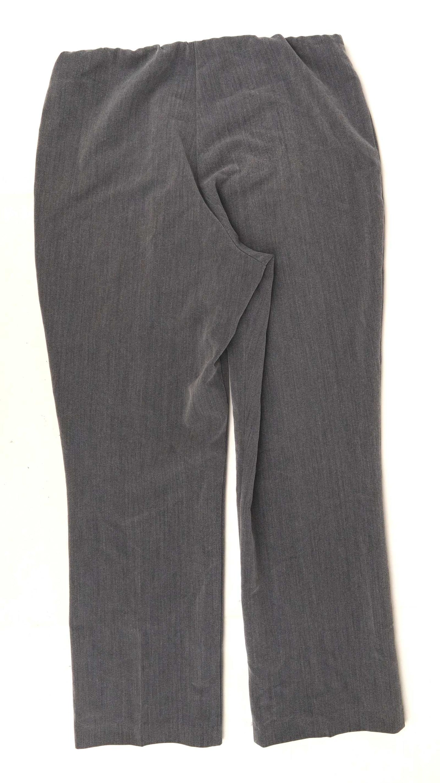 Womens Classic Grey Trousers Size 12/L28