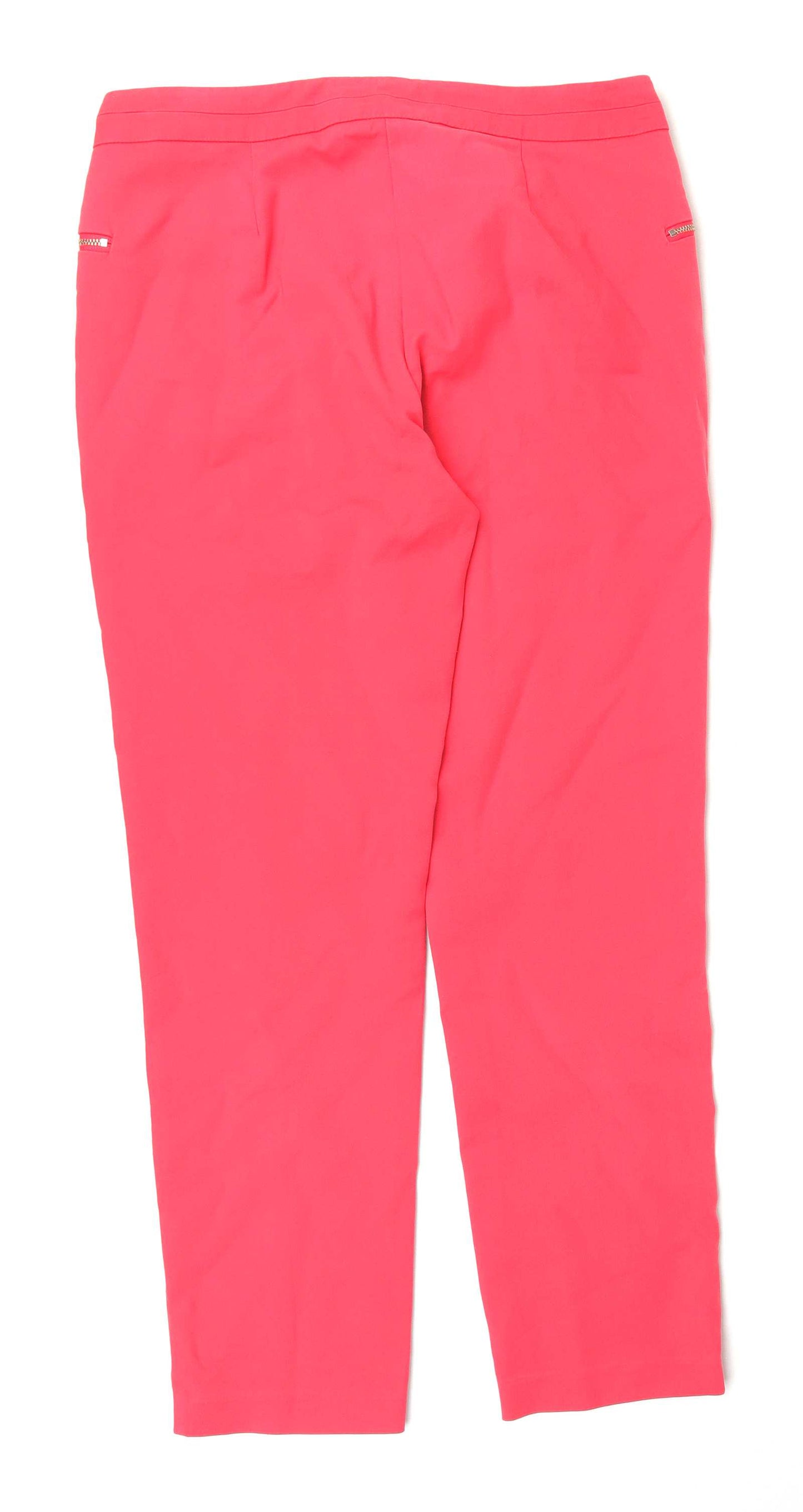 Womens F&F Red Trousers Size 12/L27