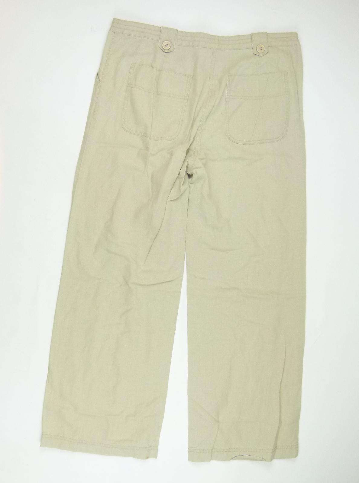 Womens Casual Club Beige Trousers Size 14/L29