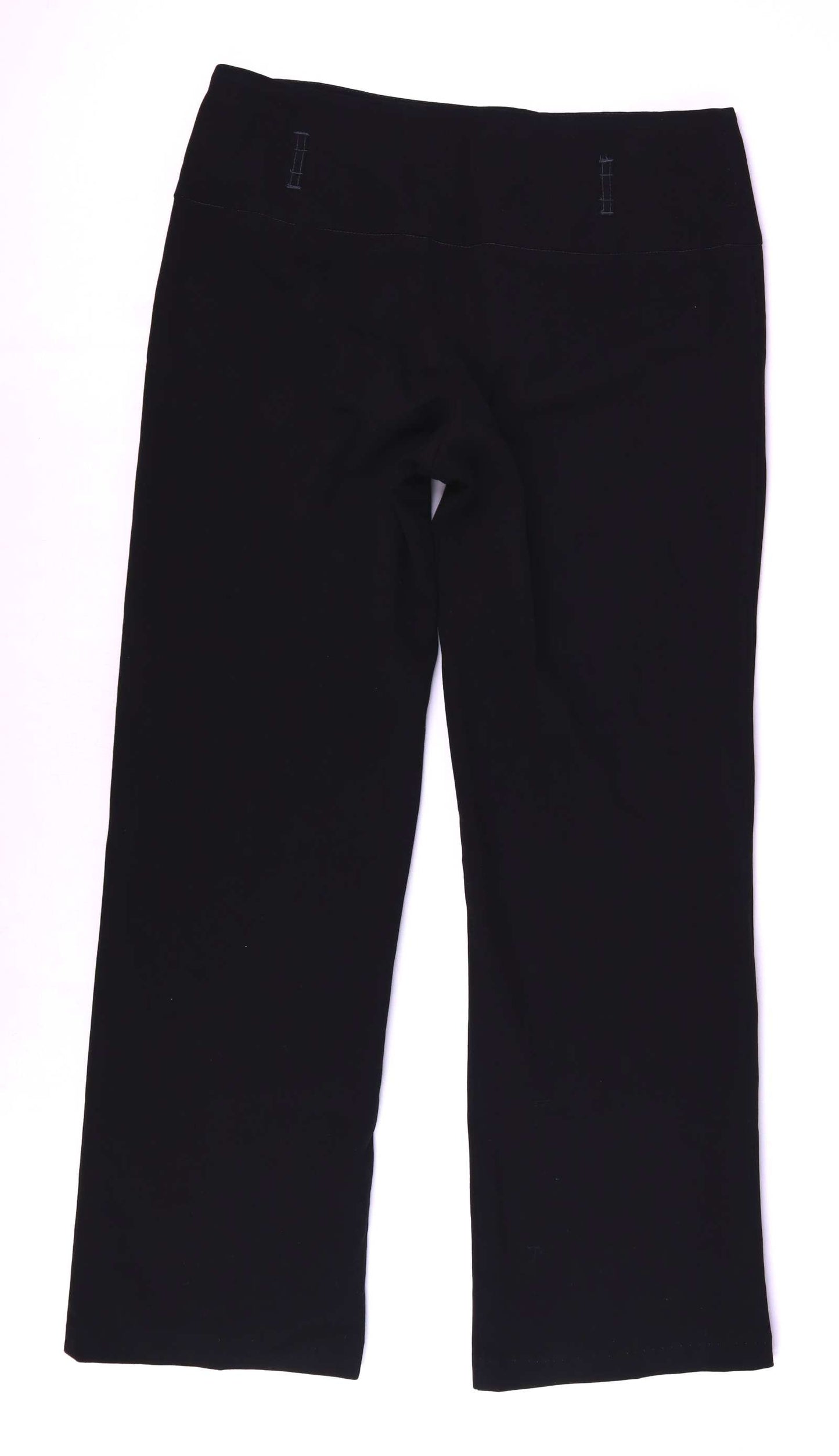 Womens George Black Trousers Size 14/L30