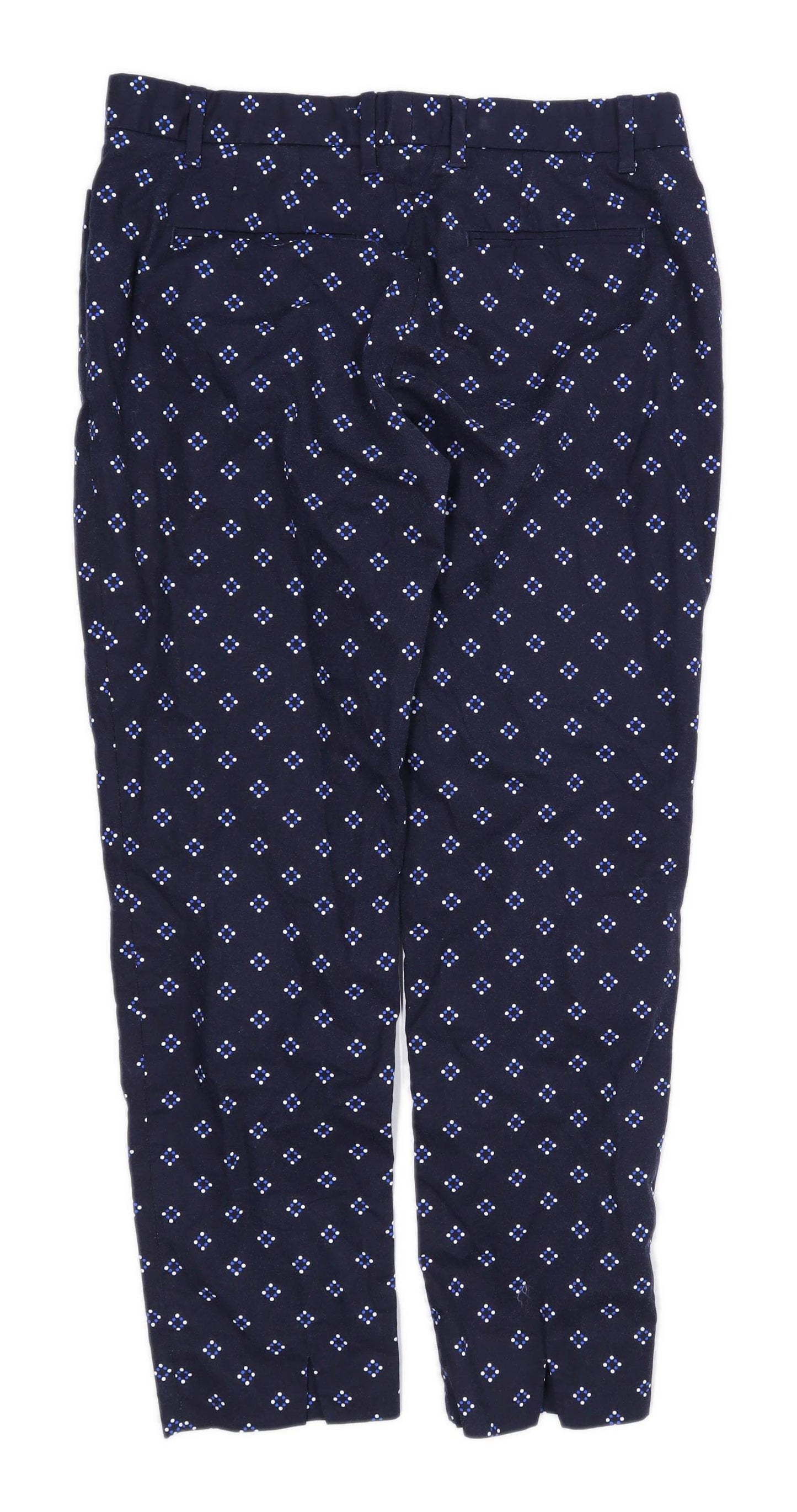 Womens Gap Blue Cotton Trousers Size W30/L25