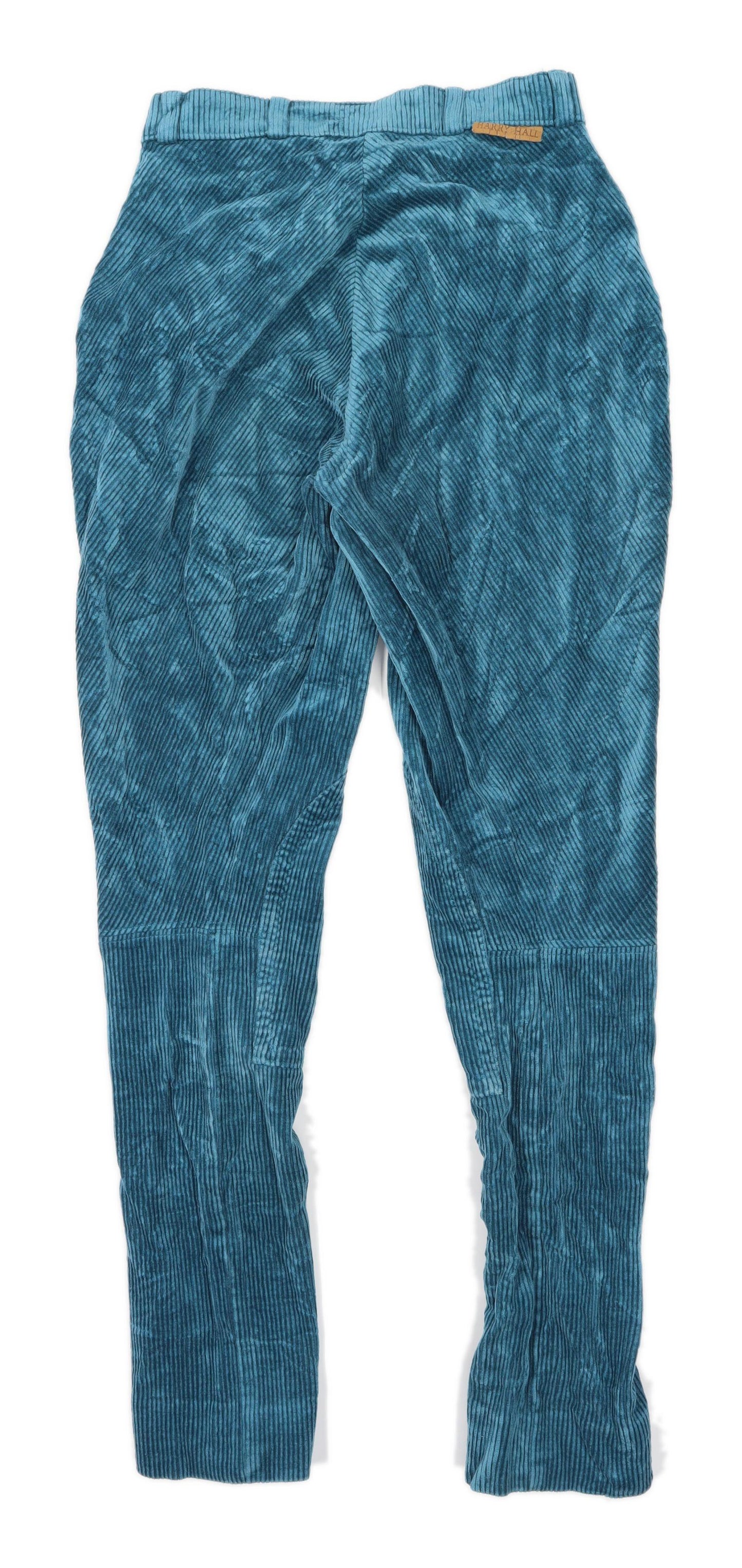Womens Harry Hall Blue Corduroy Trousers Size W28/L30