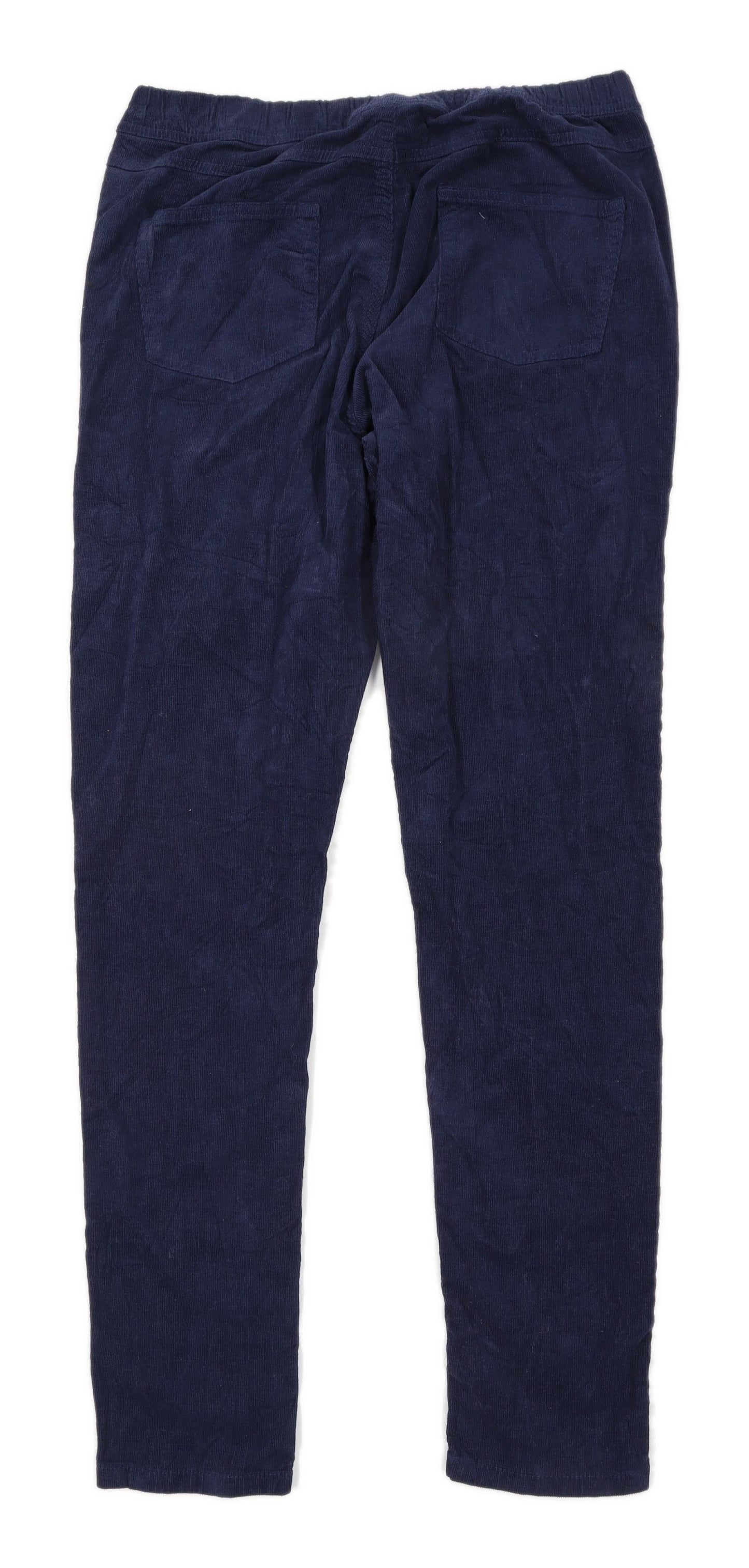 Womens Esmara Blue Corduroy Trousers Size 18/L29