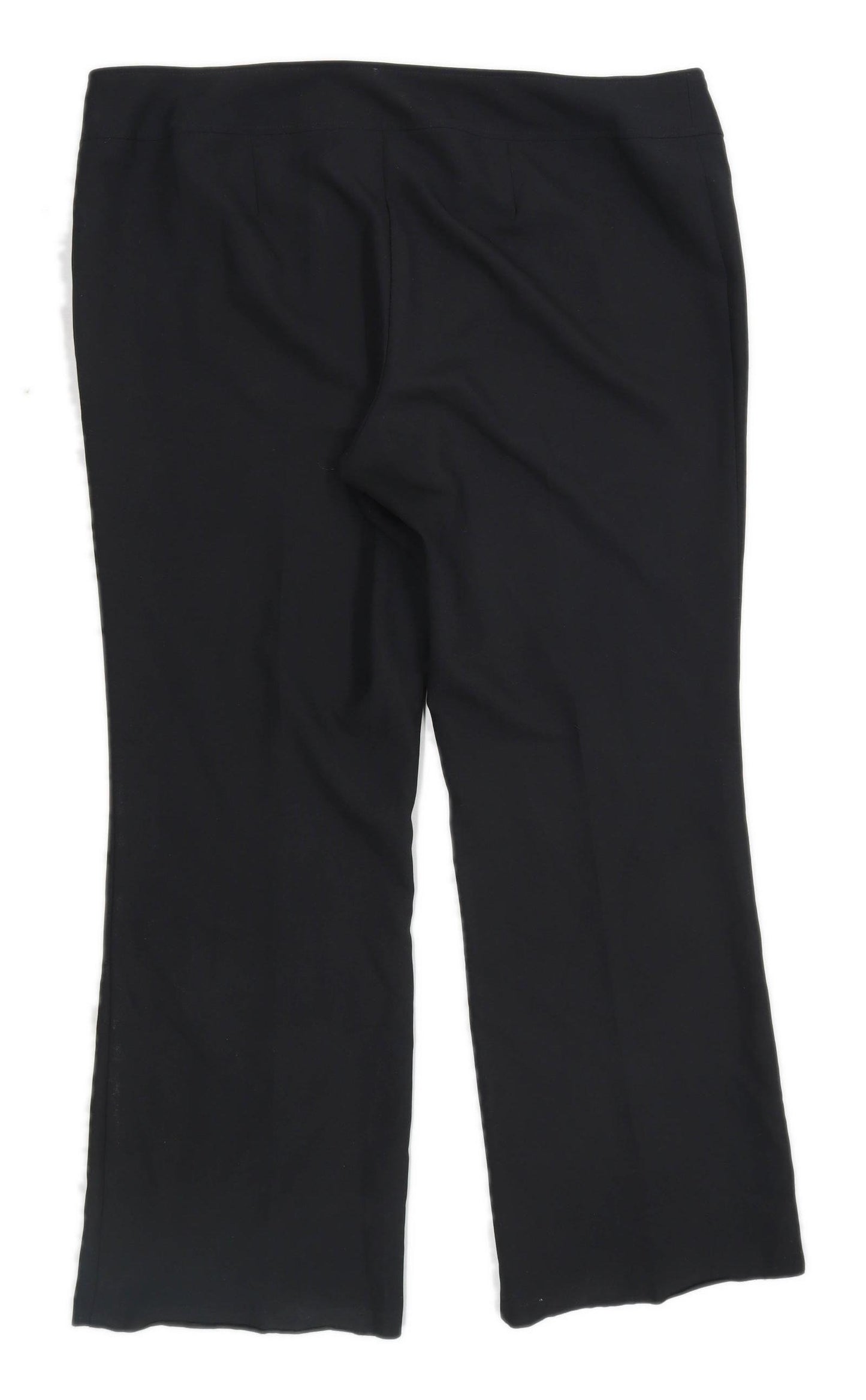 Womens Evans Black Trousers Size 20/L31