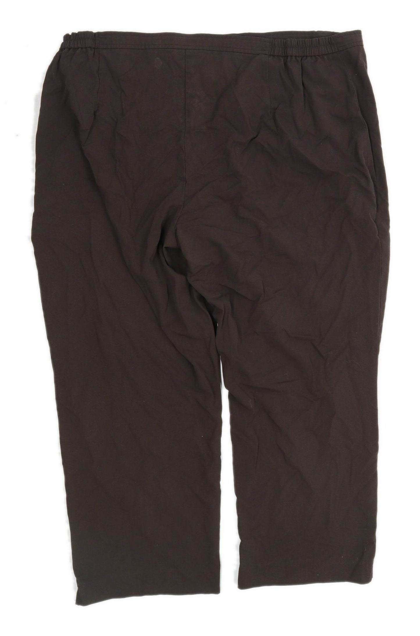 Womens Bonmarche Brown Trousers Size 24/L26