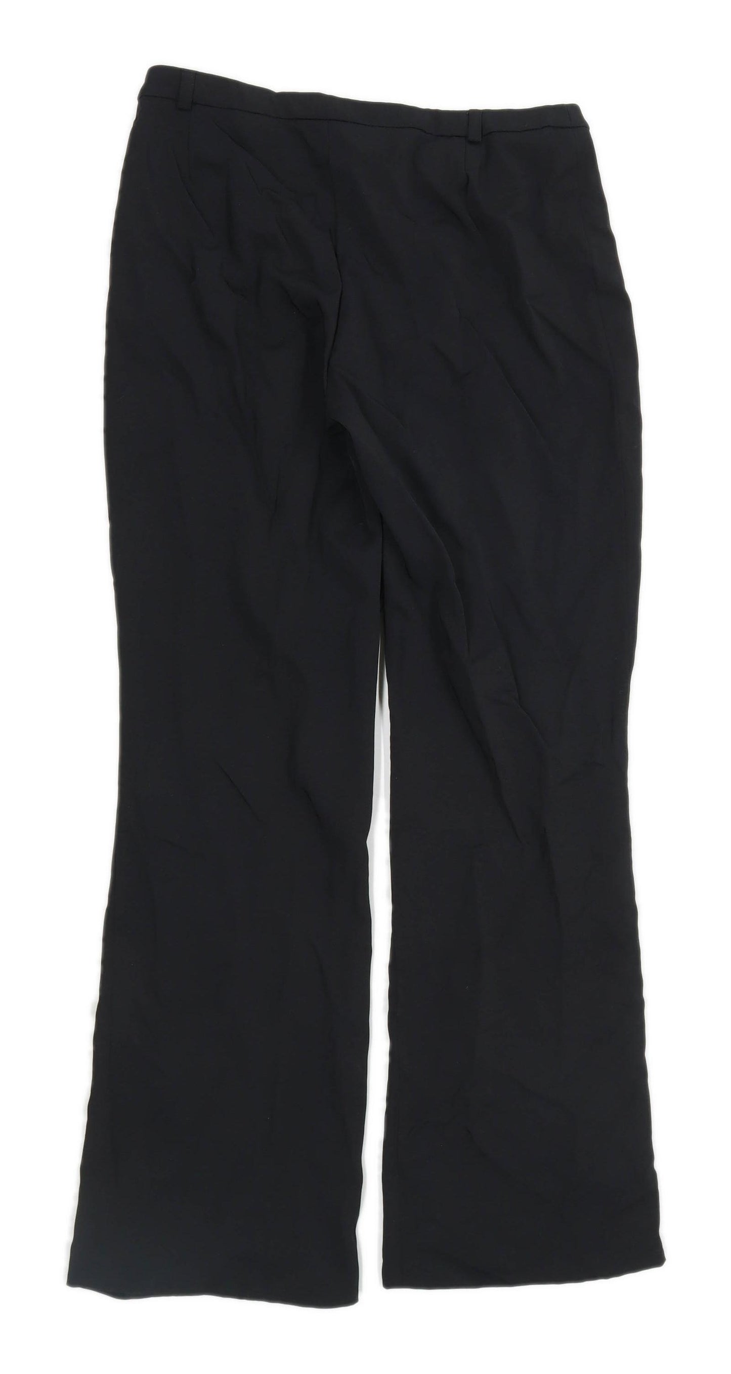 Womens Dorothy Perkins Black Trousers Size 10/L28