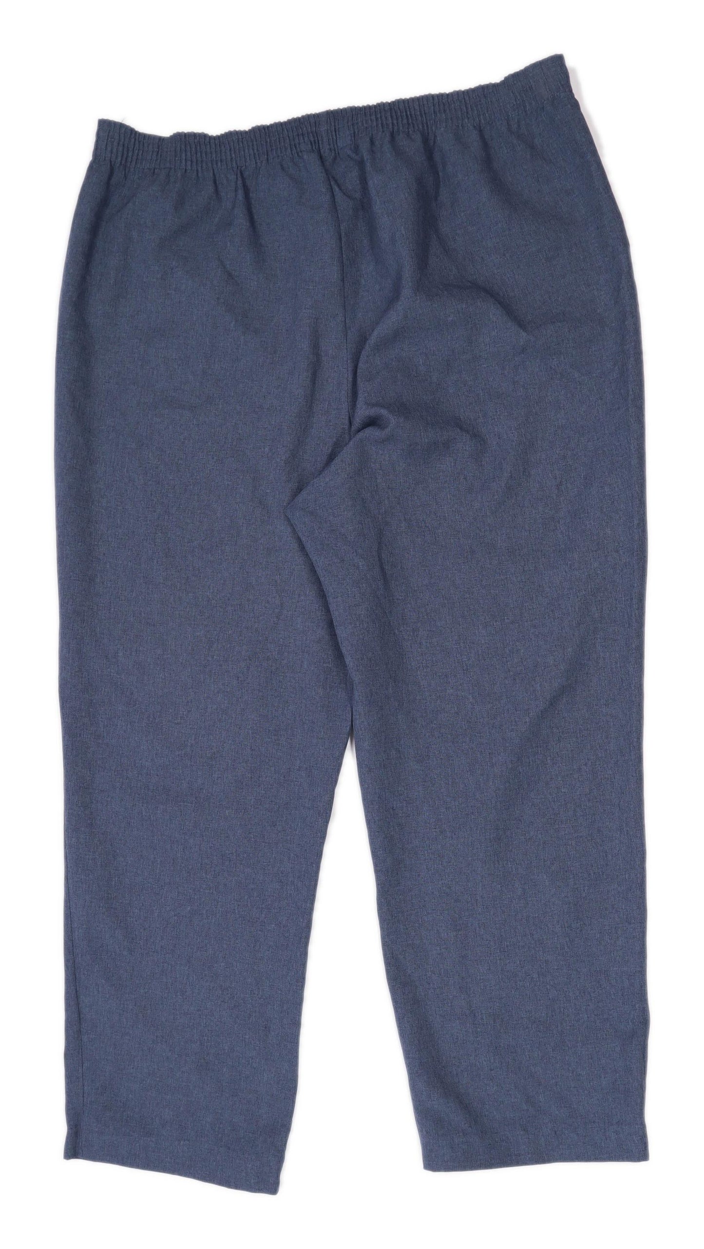 Womens Bonmarche Blue Trousers Size 18/L26