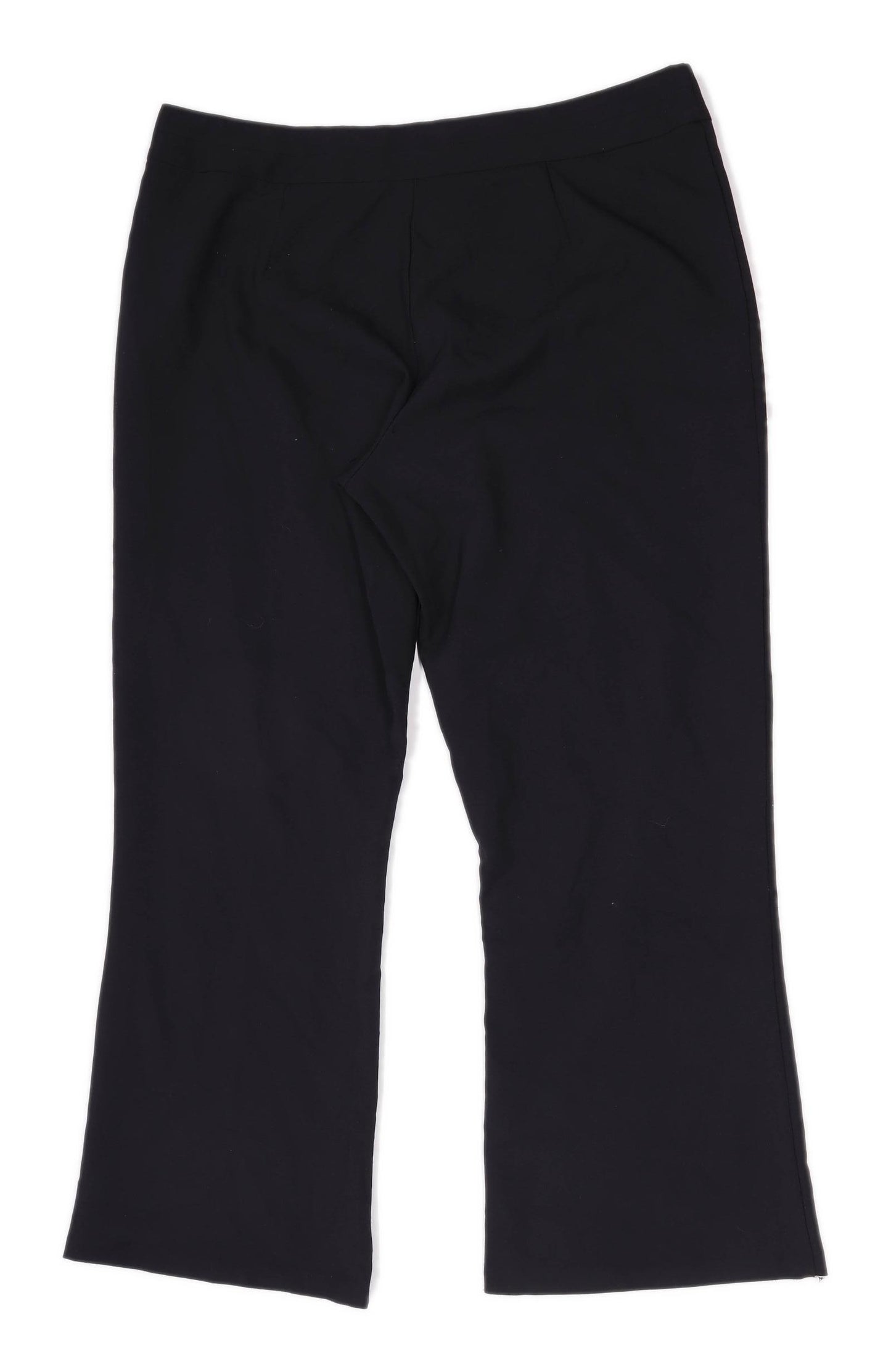 Womens George Black Trousers Size 16/L28
