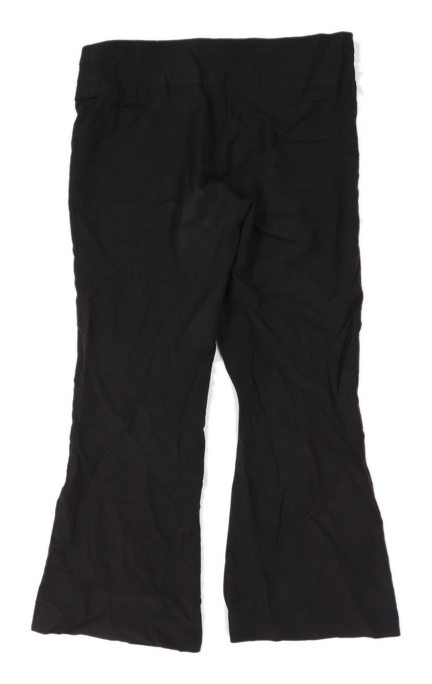 Womens George Black Trousers Size 16/L29