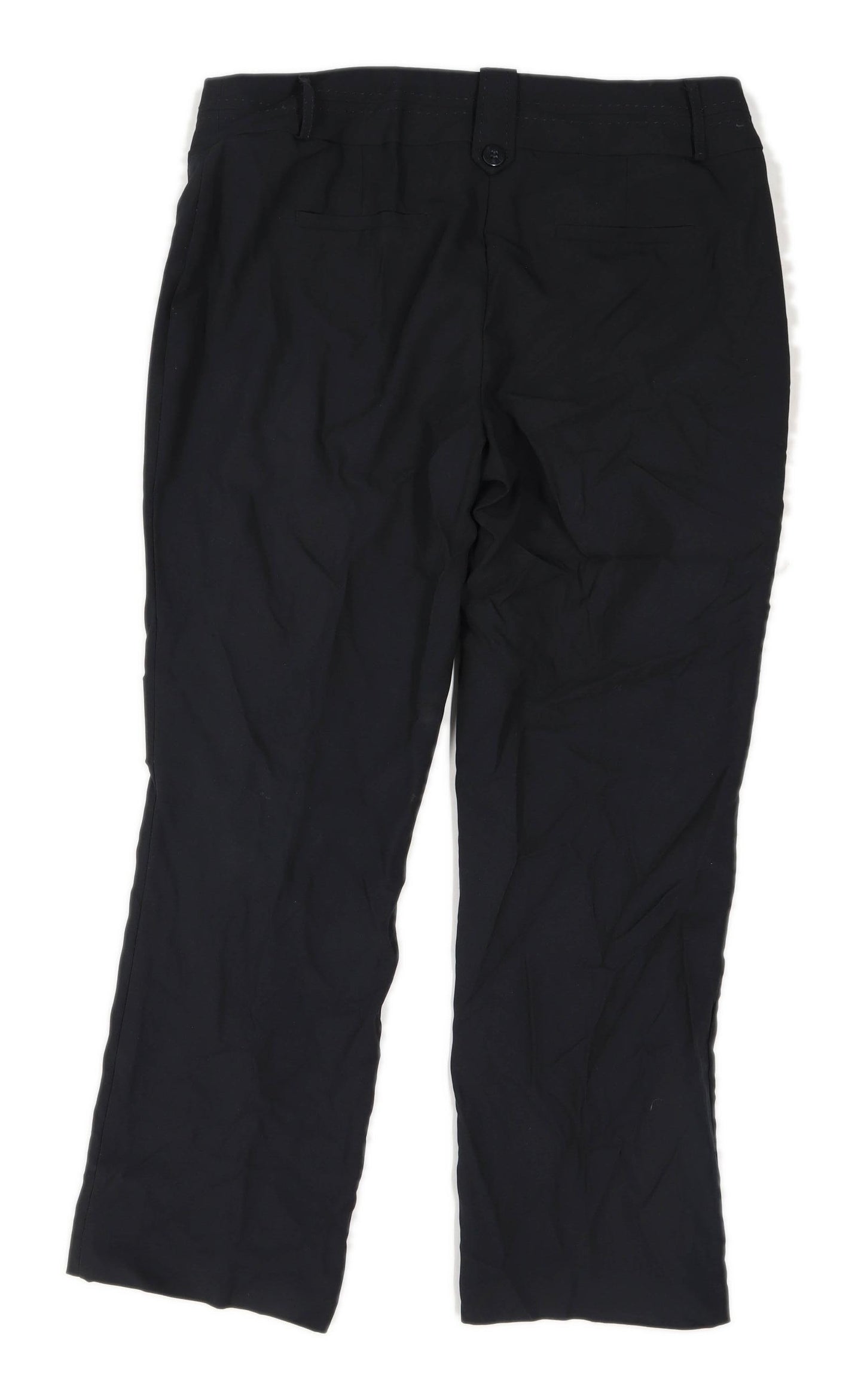 Womens Dorothy Perkins Black Trousers Size 14/L28