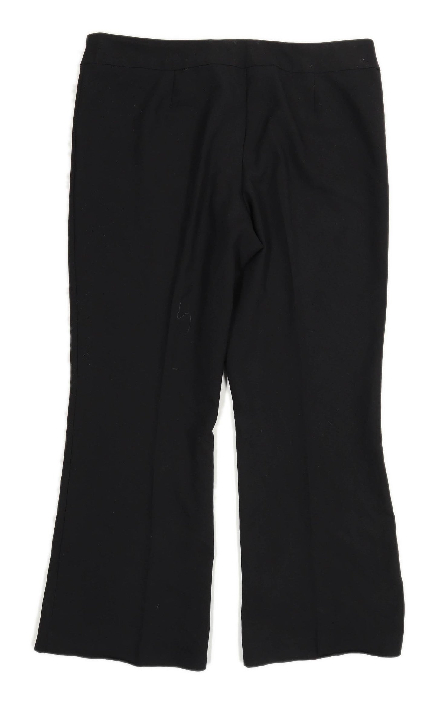 Womens George Black Trousers Size 16/L28