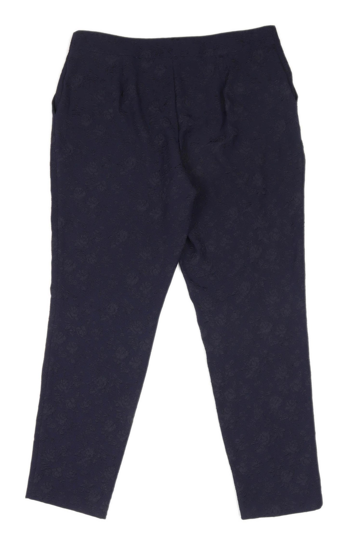 Womens Bonmarche Blue Trousers Size 14/L29