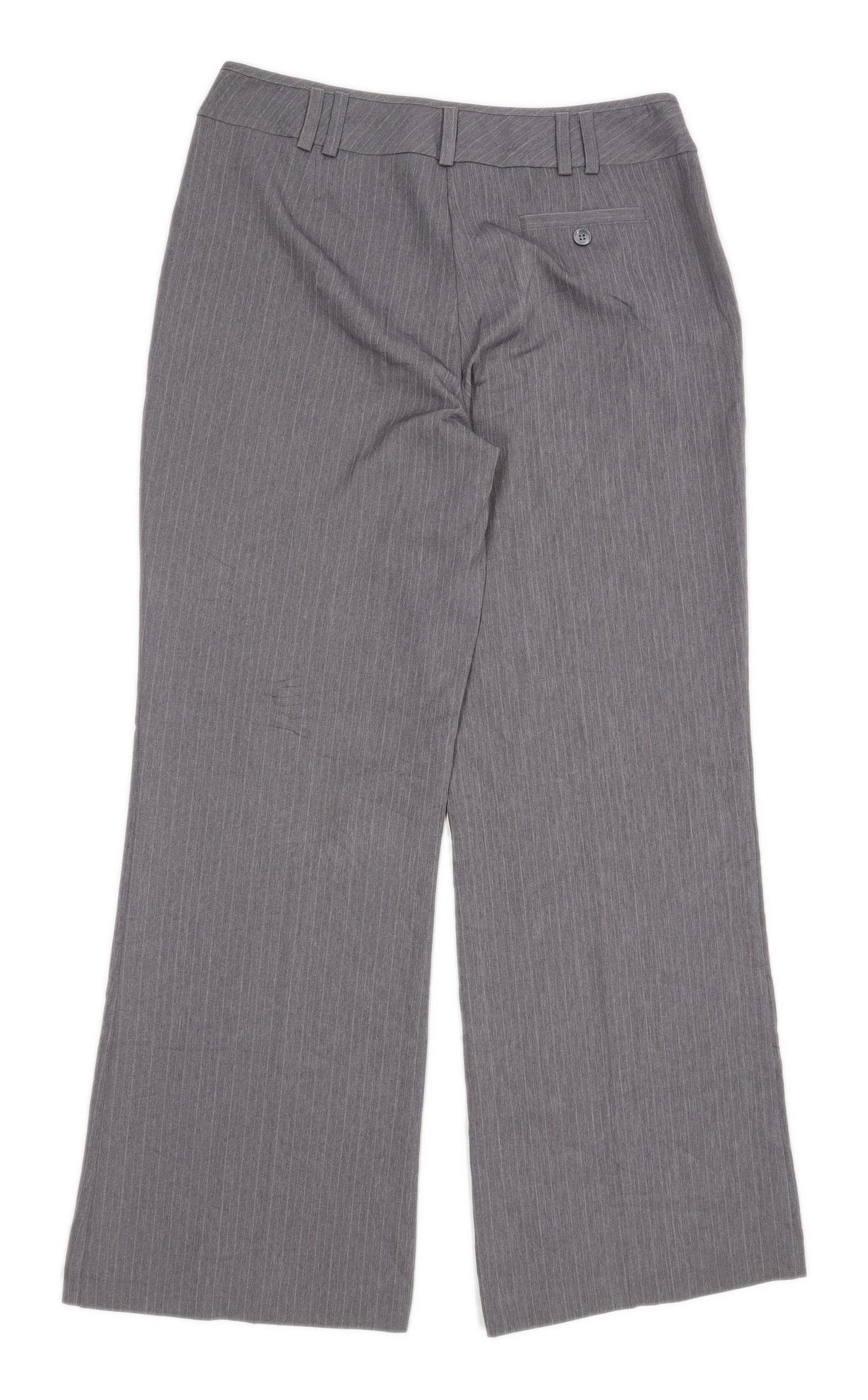 Womens Dorothy Perkins Grey Trousers Size 12/L31