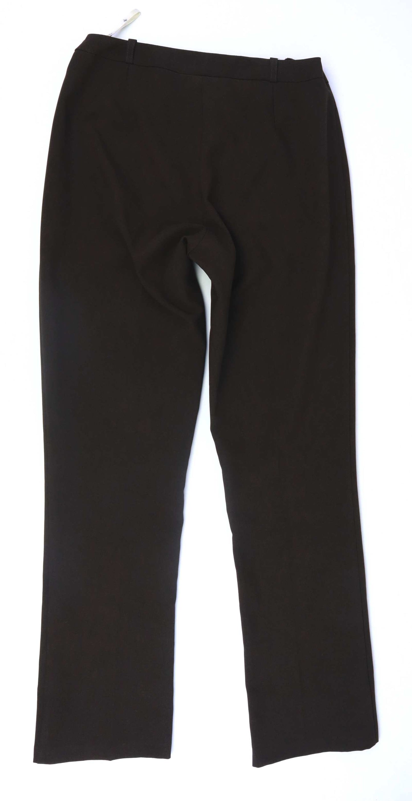 Womens Dorothy Perkins Brown Work Office Trousers Size 12/L31