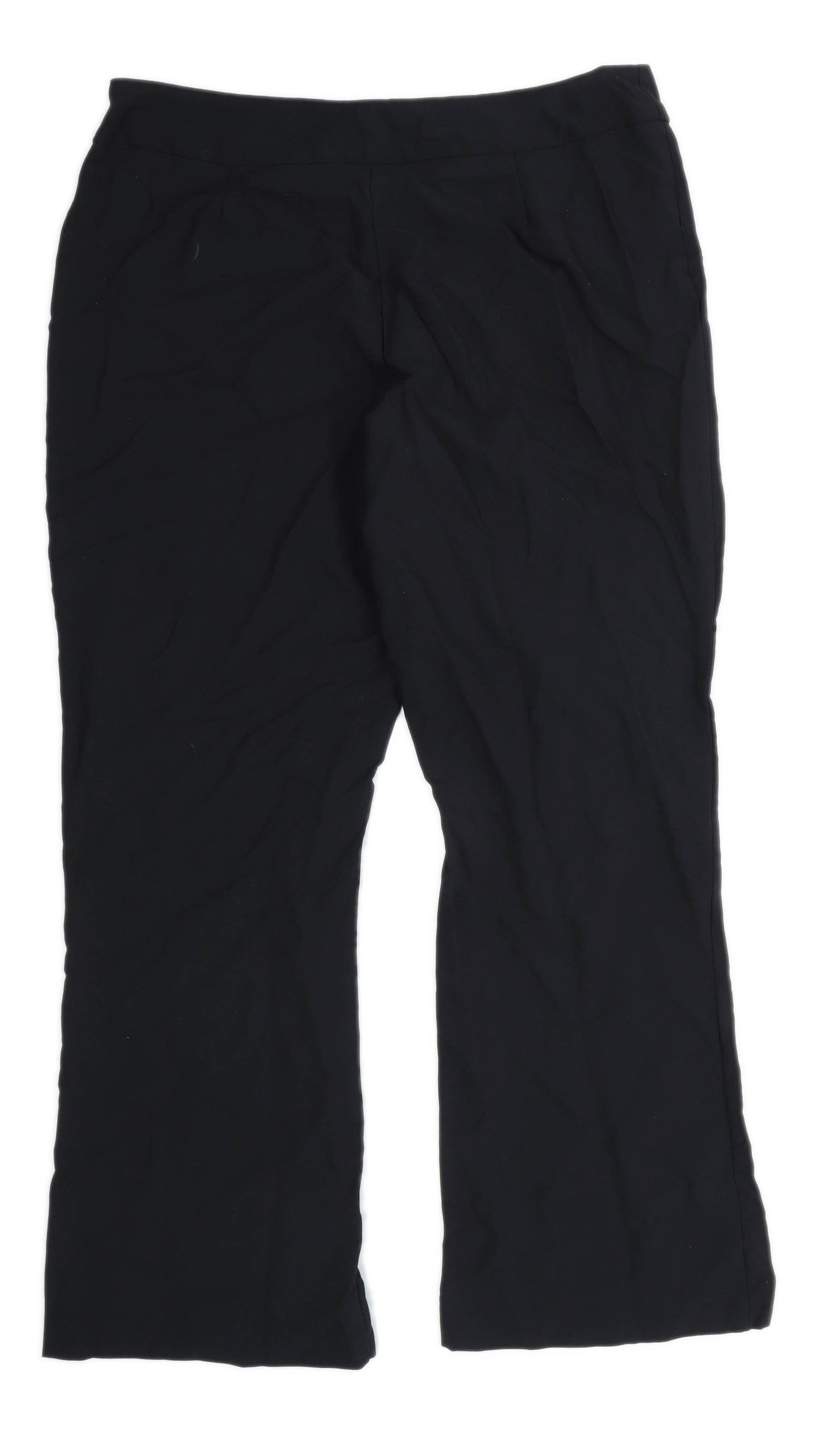 Womens George Black Trousers Size 16/L29