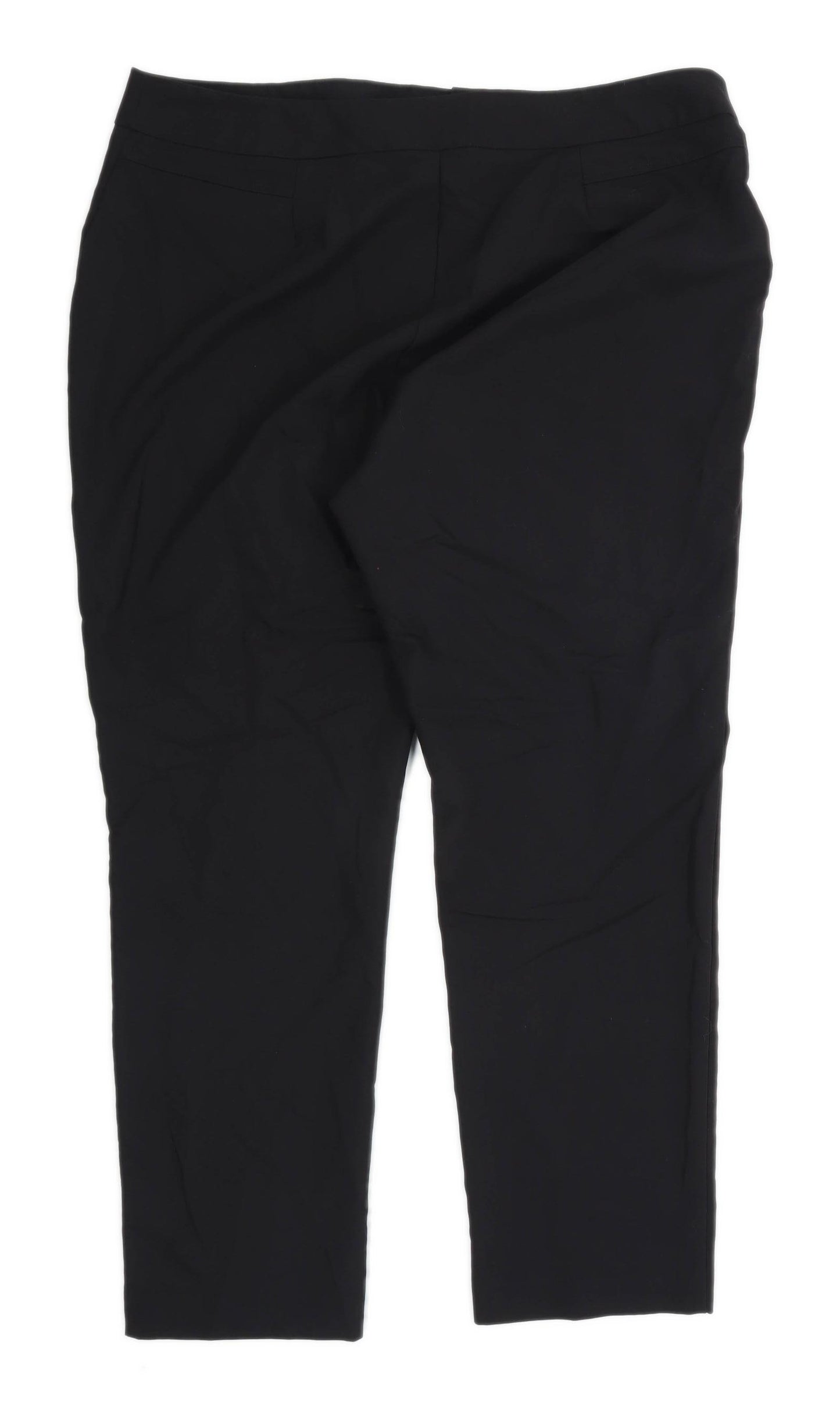 Womens Bonmarche Black Trousers Size 14/L26