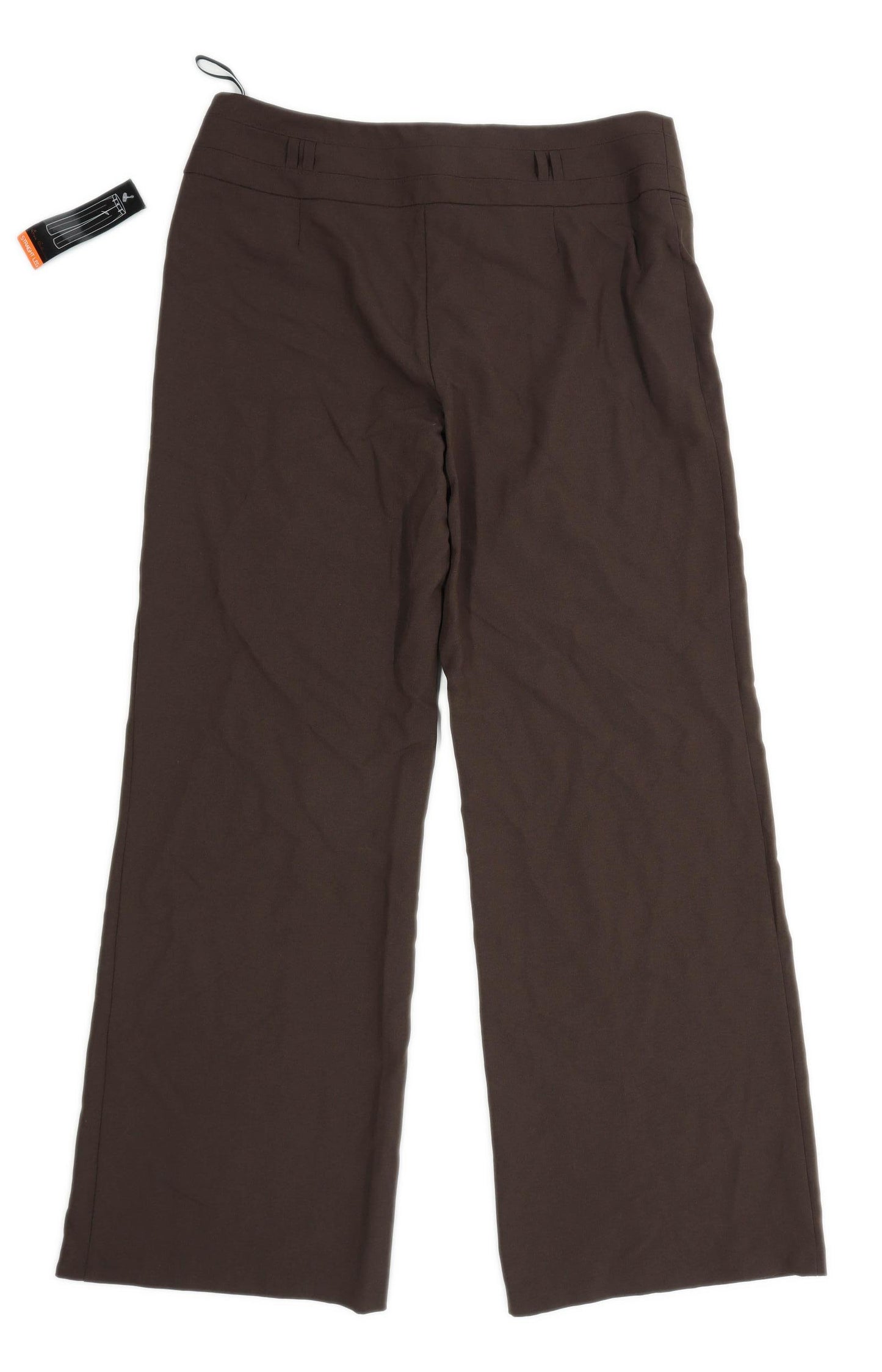 Womens Evie Brown Trousers Size 14/L31