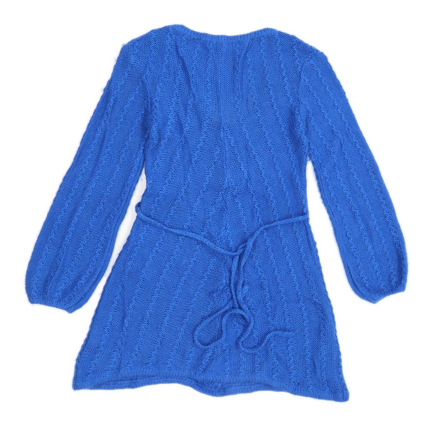 Chilli Peppers Womens Size 8 Blue Jumper Dress (Regular)